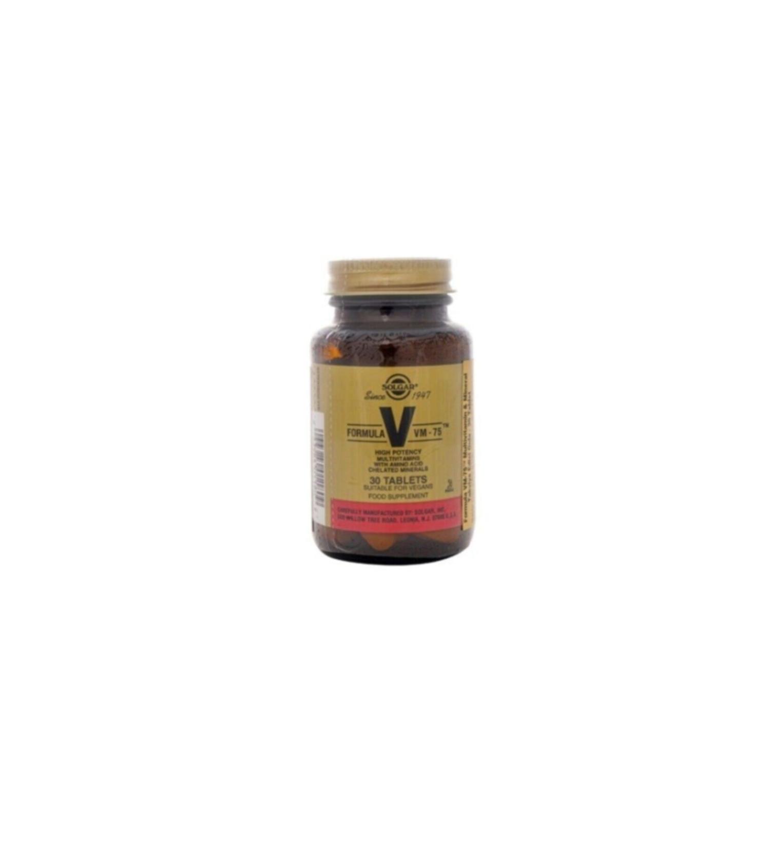 Solgar Formula Vm-75 30 Tablets