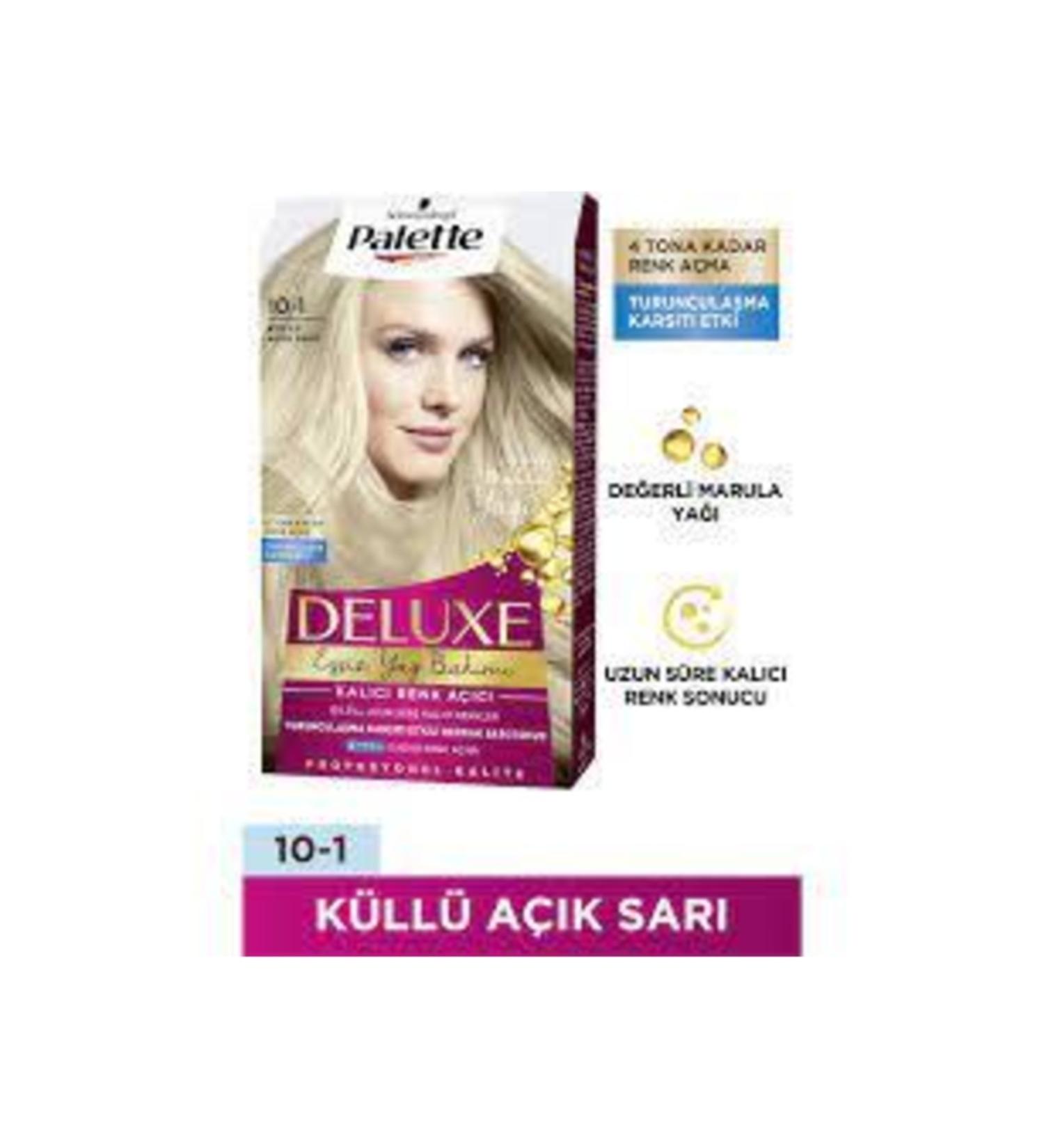 Palette Deluxe 10-1 Ash Light Blonde Hair Dye Pltdlxby