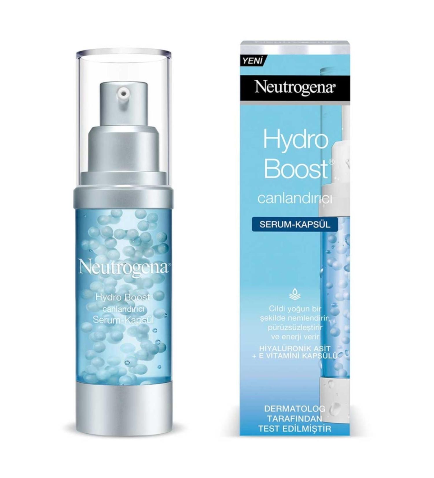 Neutrogena Brand: Hydroboost Revitalizing Serum Capsule 30ml Category: Face Cream