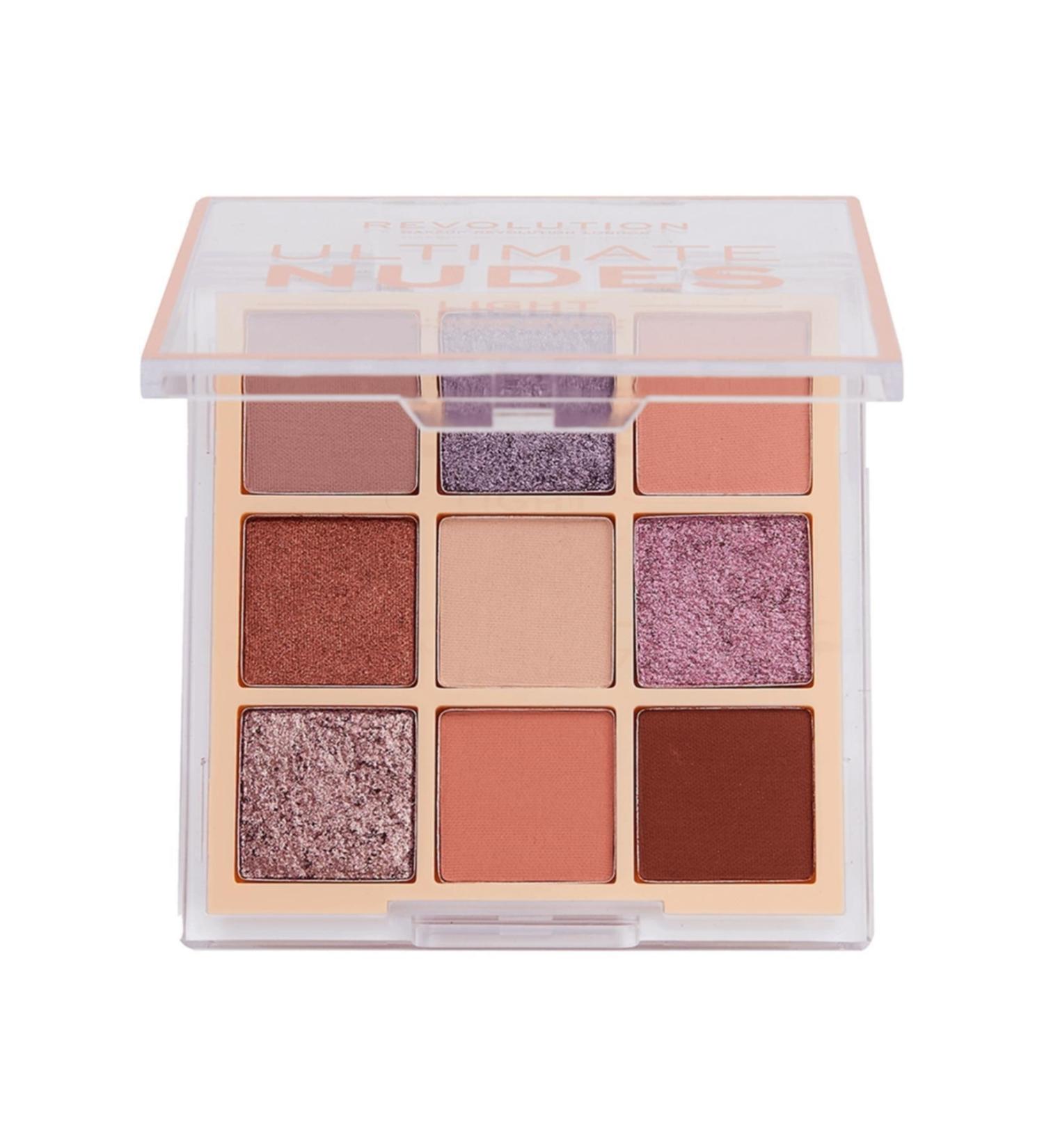 Revolution Brand: Ultimate Nudes Eyeshadow Palette Light Category: Eyeshadow - Buy Online on GoSupps.com