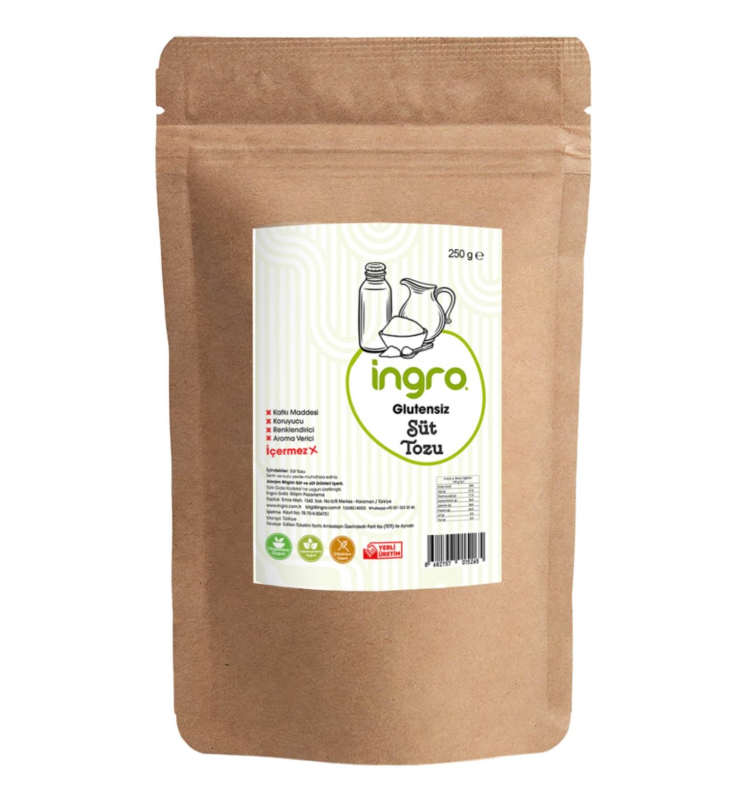 Ingro Gluten Free Milk Powder 250 G