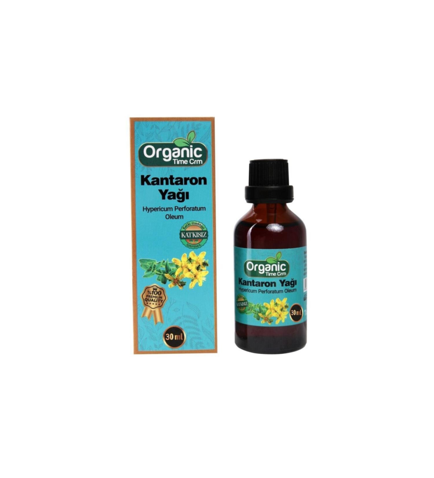 Organic Time St. John's Wort Oil 50 Ml No Additives