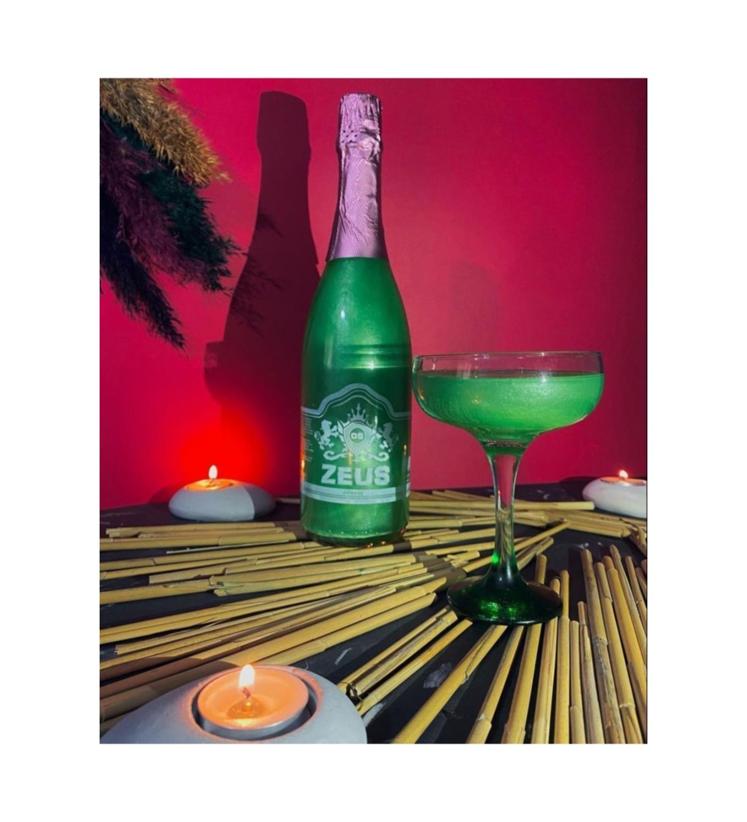 OS ZEUS Lime Mint Flavored Non-Alcoholic Carbonated Drink