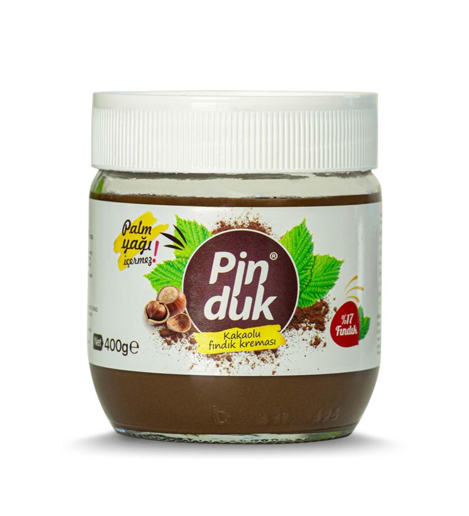 Pinduk Cocoa Hazelnut Cream 400 Gr - Buy Online on GoSupps.com