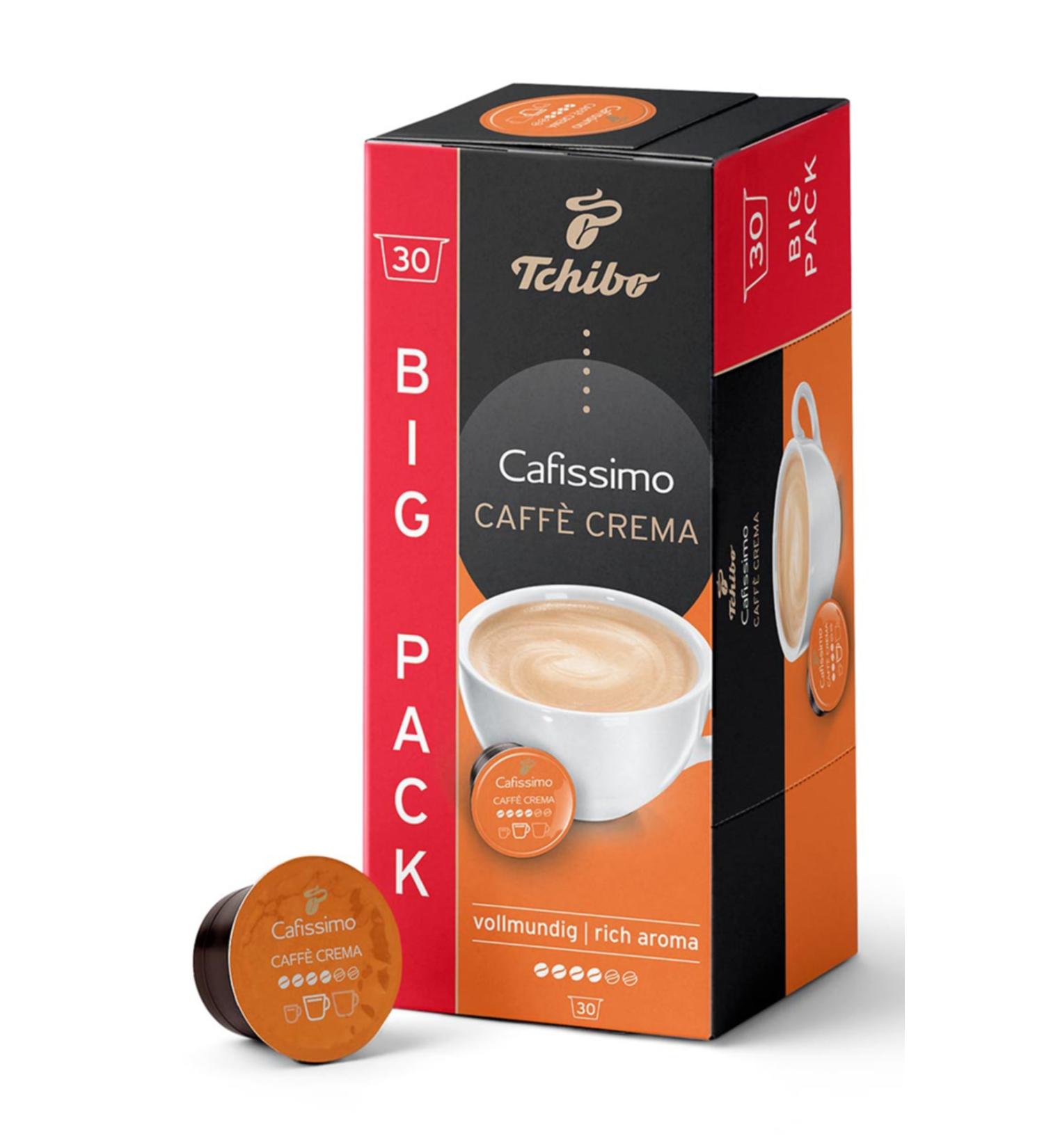 Tchibo Cafissimo Caff Crema Rich Aroma 30 Capsule Coffee - Buy Online on GoSupps.com