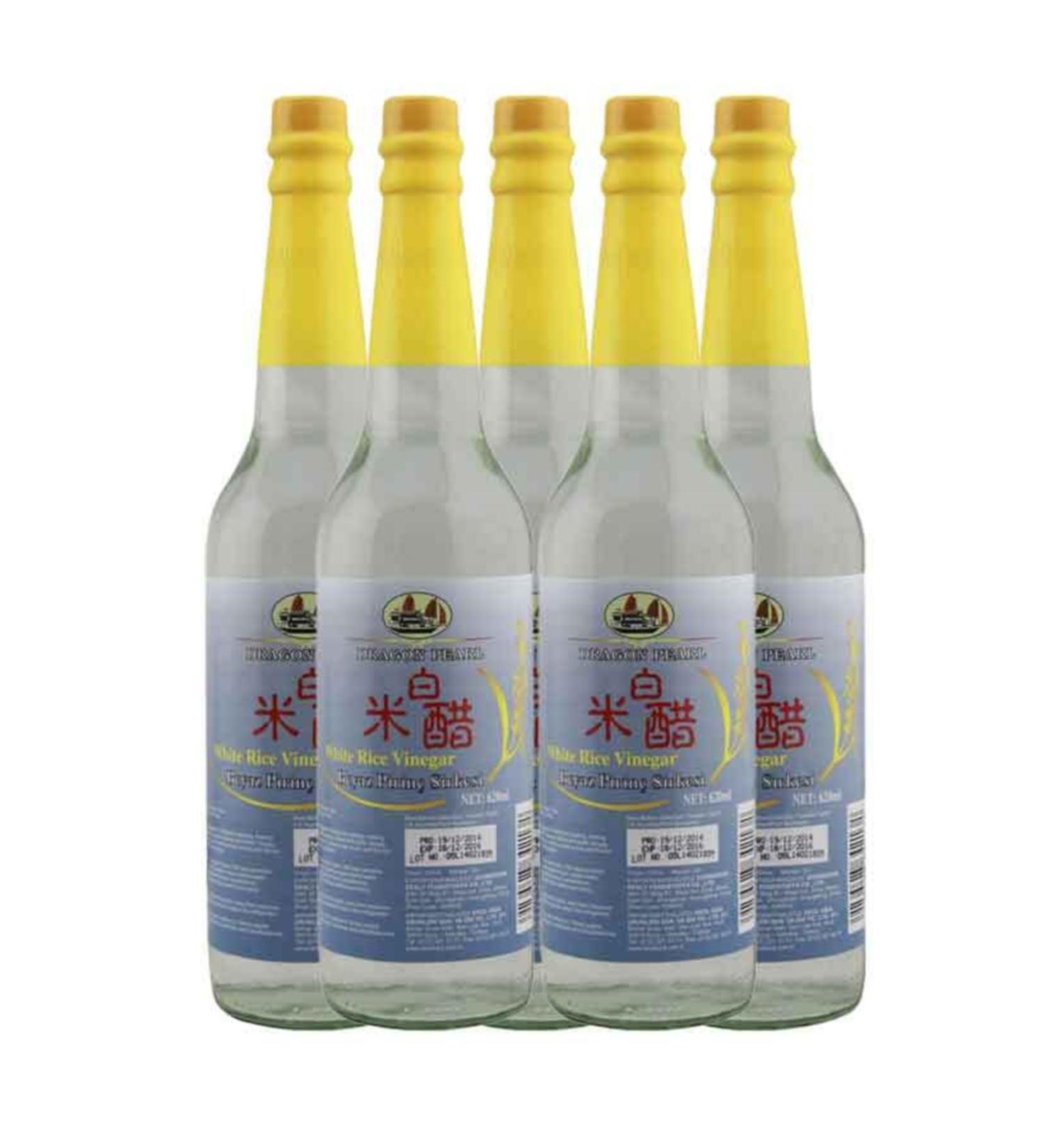 Dragon Pearl White Rice Vinegar 620 Ml Quantity 5