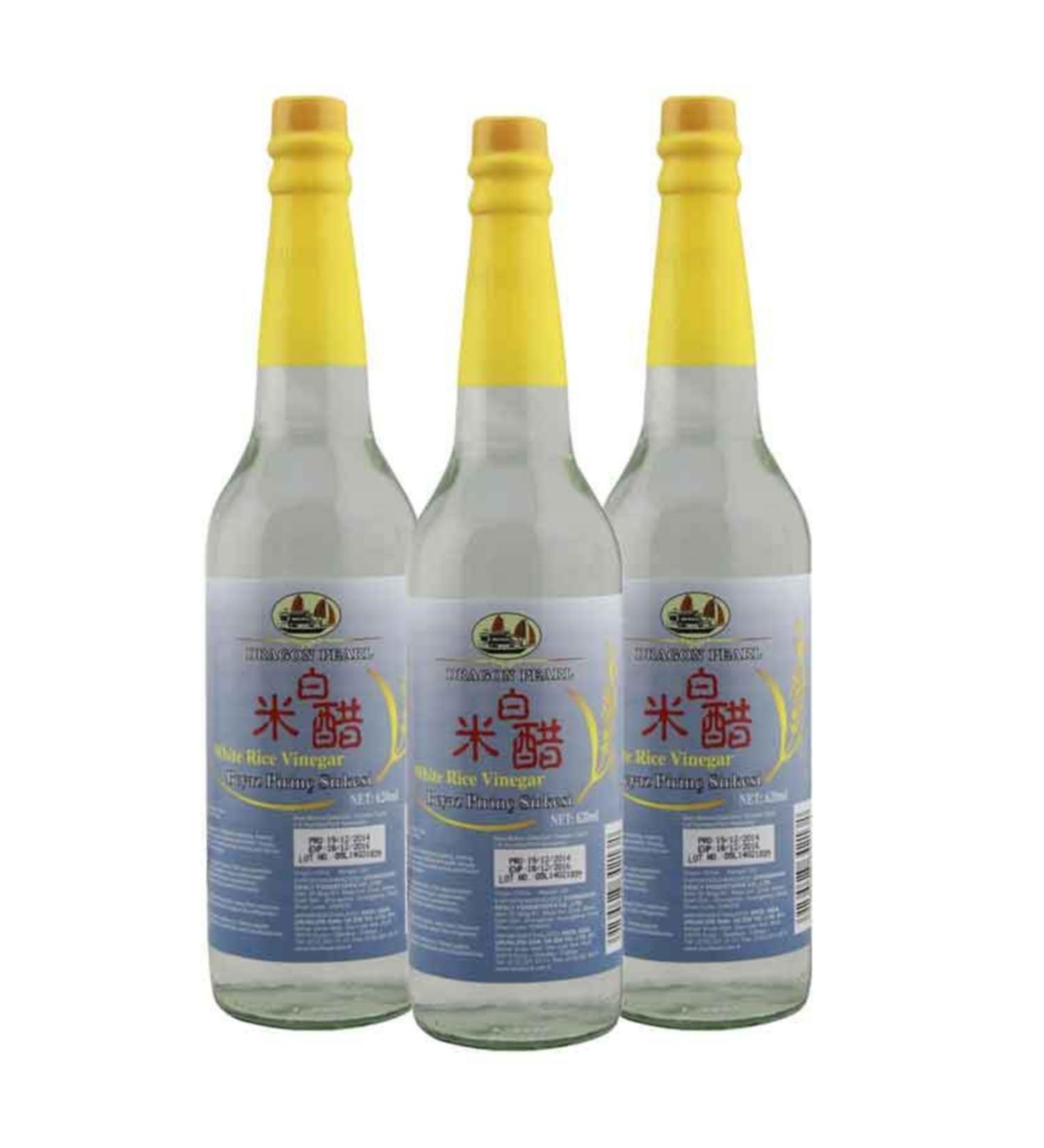 Dragon Pearl White Rice Vinegar 620 Ml Quantity 3