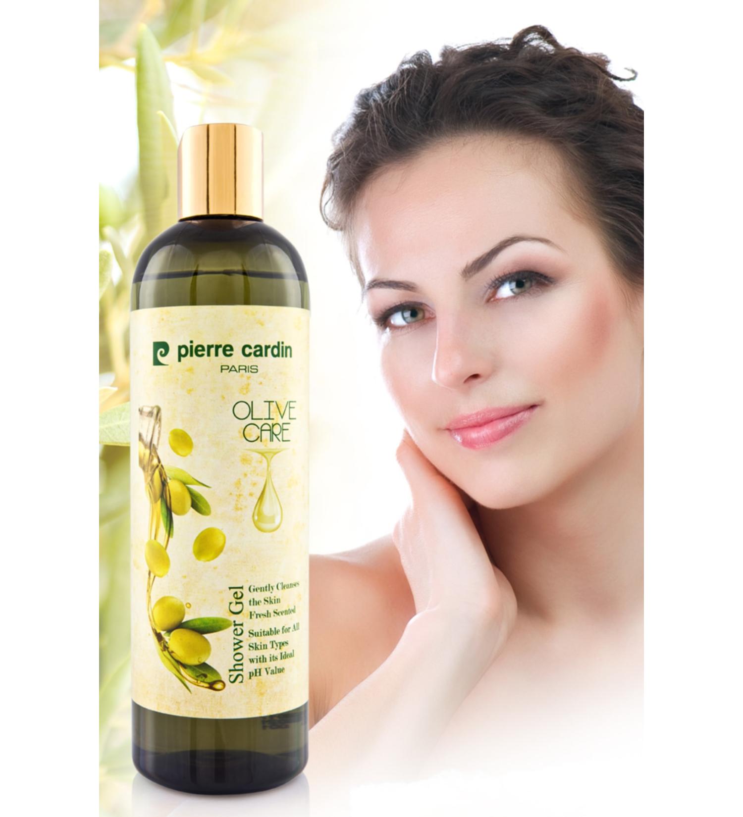 Pierre Cardin Olive Oil Extract Vitamin E Ph Balanced Revitalizing Shower Gel - 400 Ml - Buy Online on GoSupps.com