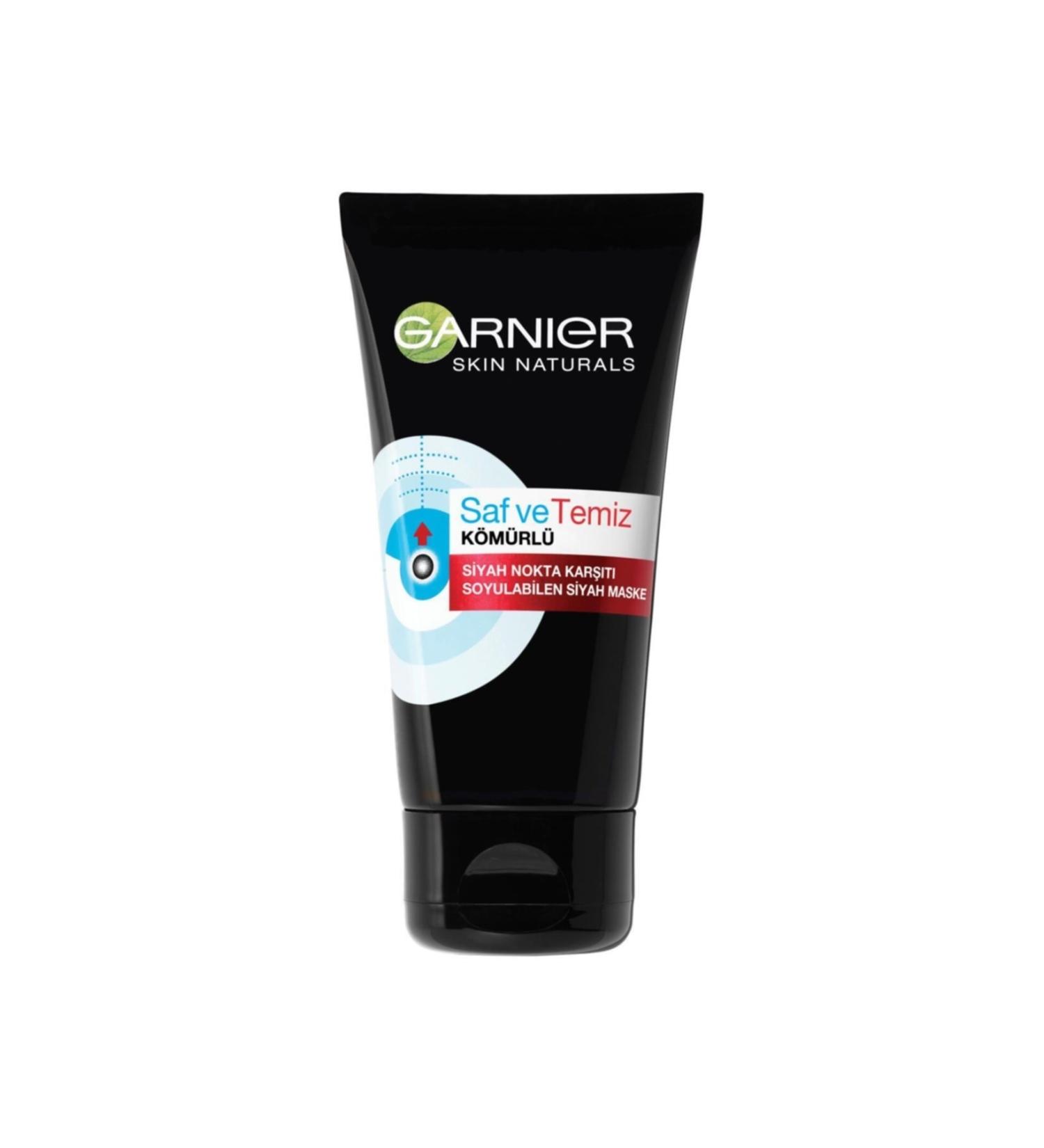 Garnier Face Mask - Charcoal Anti-Blackhead Peel-Off - 50ml - Buy Online on GoSupps.com