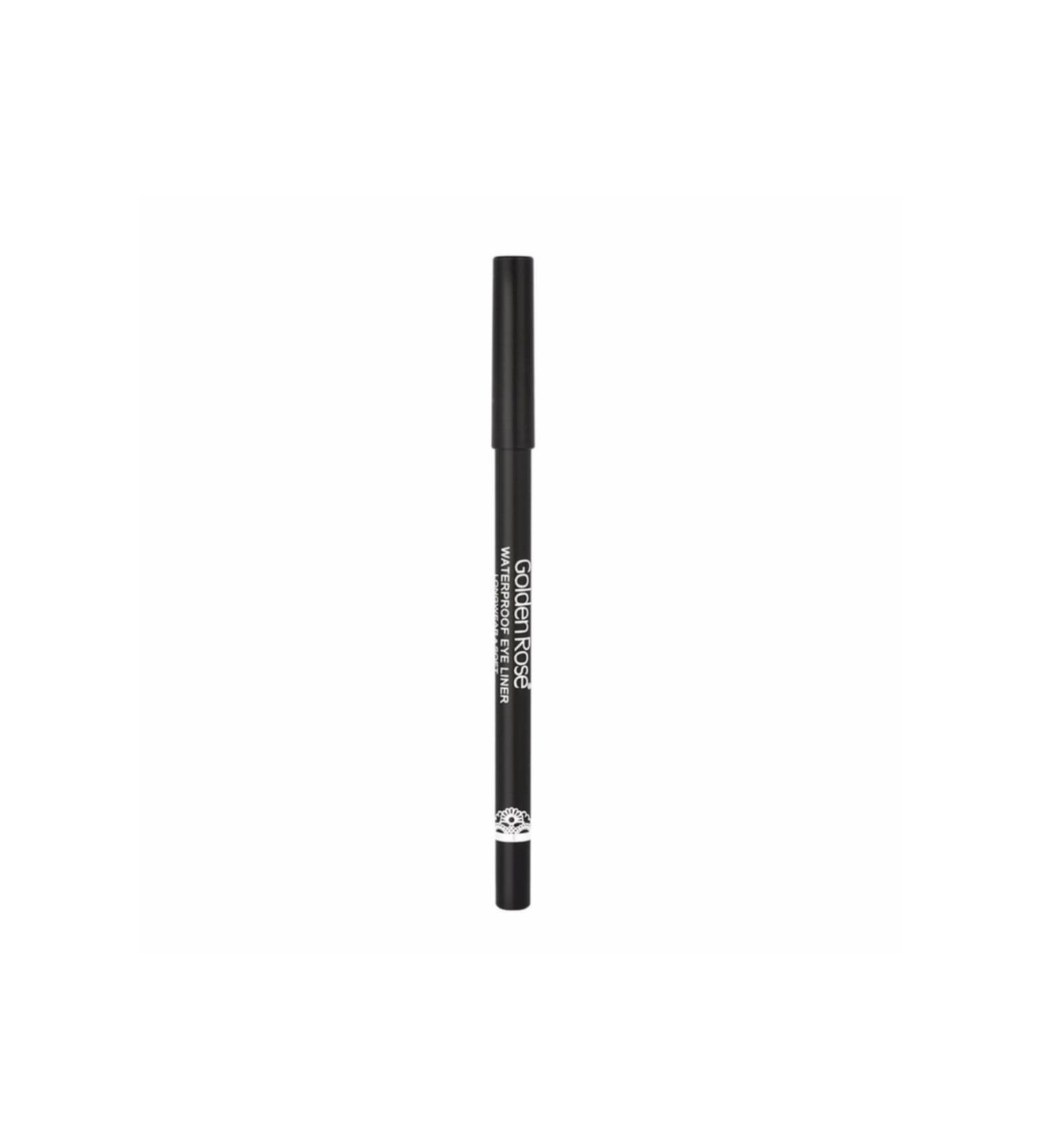 Golden Rose Eye Pencil - Waterproof Longwear & Soft Ultra Black - 1 piece