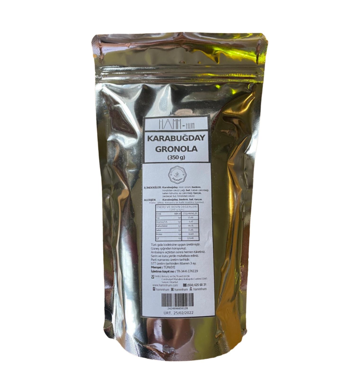 Hammhum Homemade Buckwheat Granola - 350g