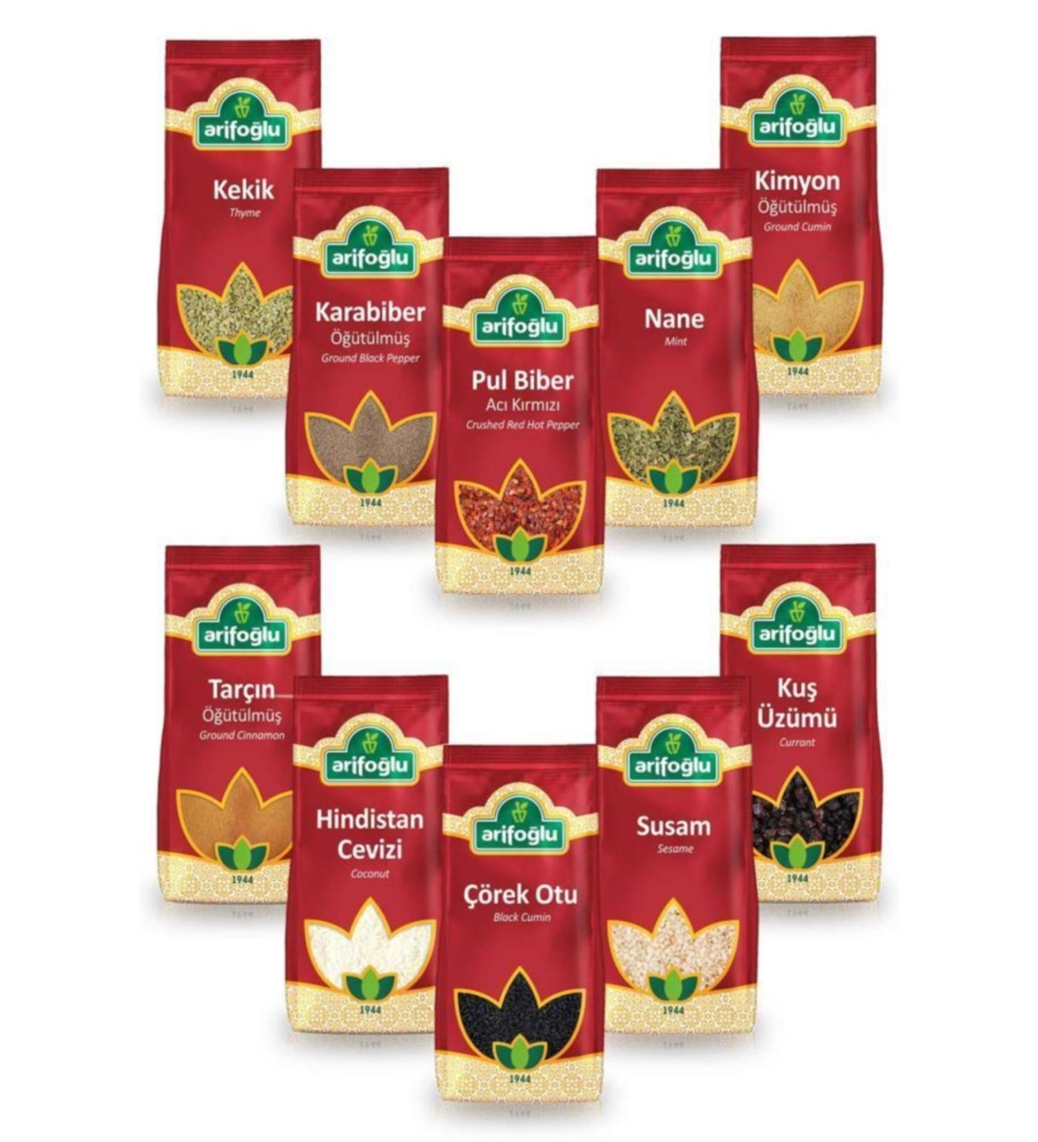 Arifo lu Spice Mega Set - 10 Products