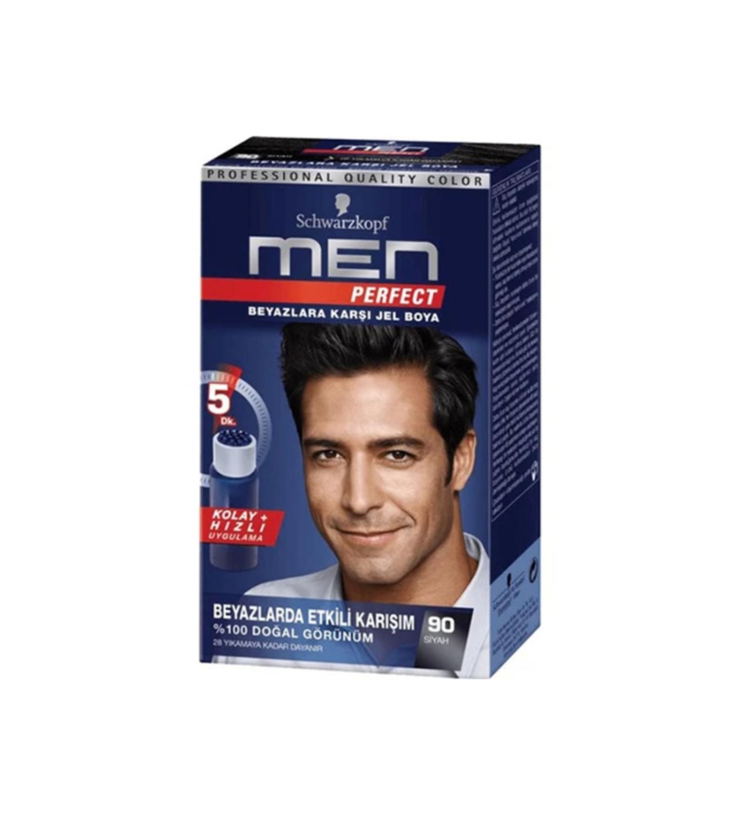 Schwarzkopf Brand: Men Perfect Hair Dye Black 90 50 Ml Category: Hair Dye