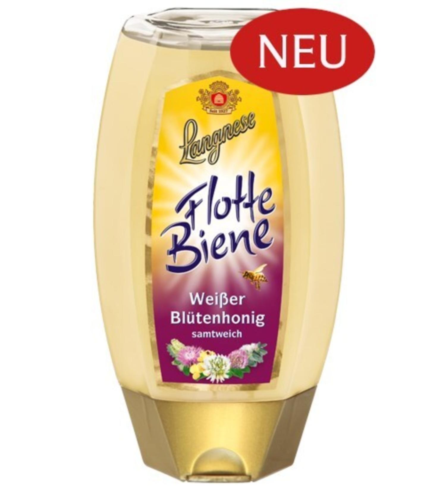Langnese Flotte Biene Weiber Bl tenhonig Samtweich 250g