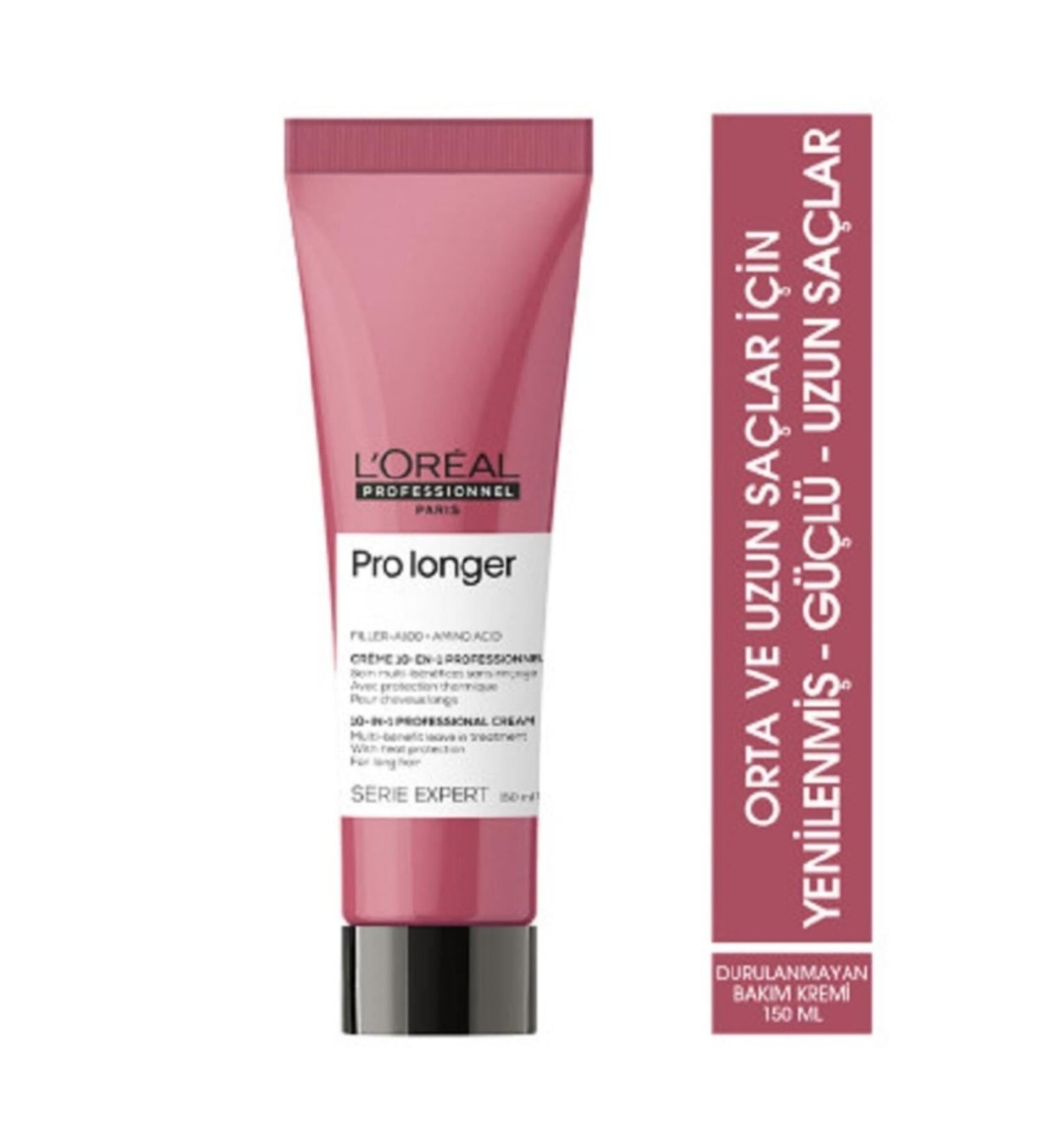 L'oreal Professionnel Serie Expert Pro Longer Leave-in Care Cream That Renews the Appearance of Hair Lengths and Ends 150 Ml