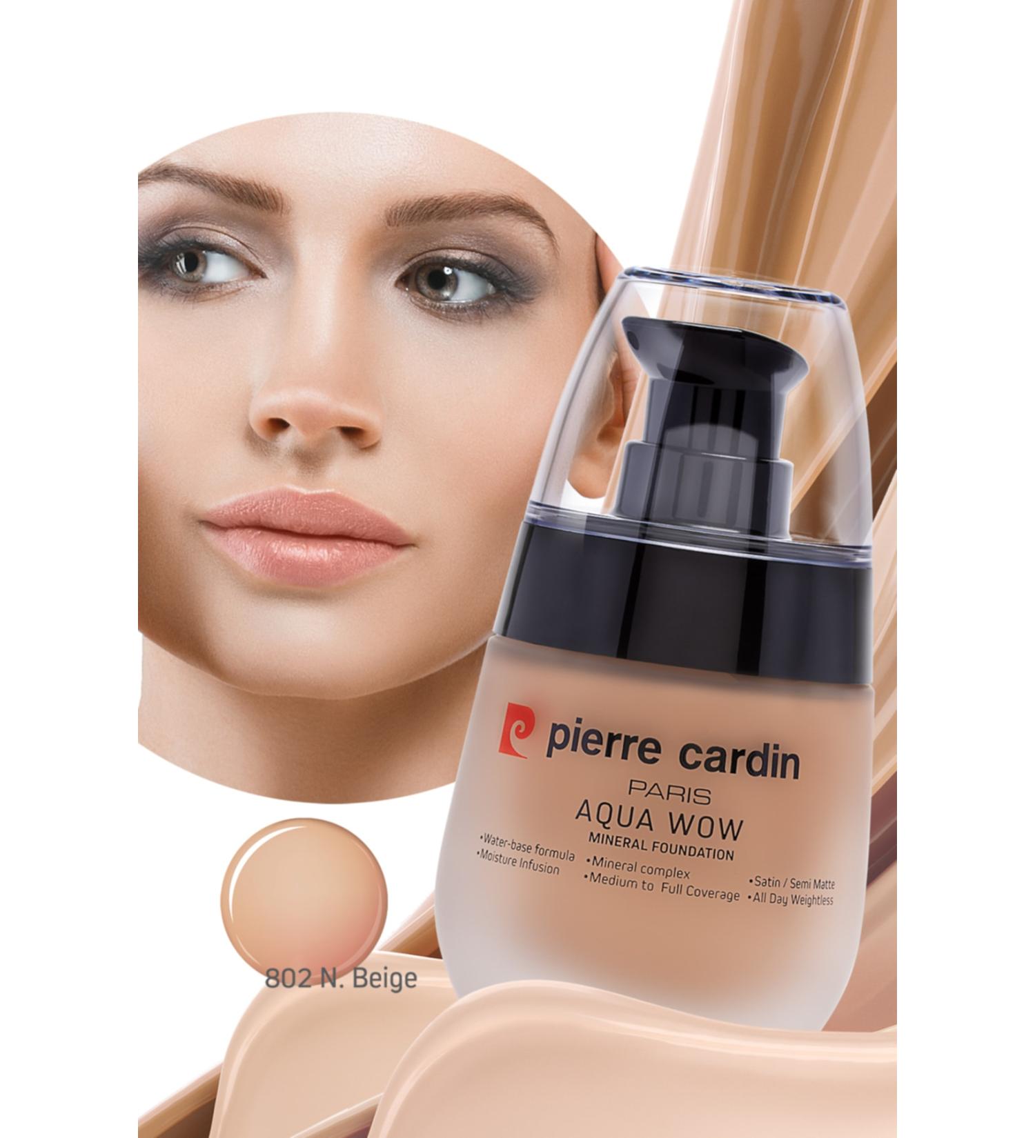 Pierre Cardin Aqua Wow Mineral Water Based Foundation Rose Skin With Neutral Beige - Buy Online on GoSupps.com