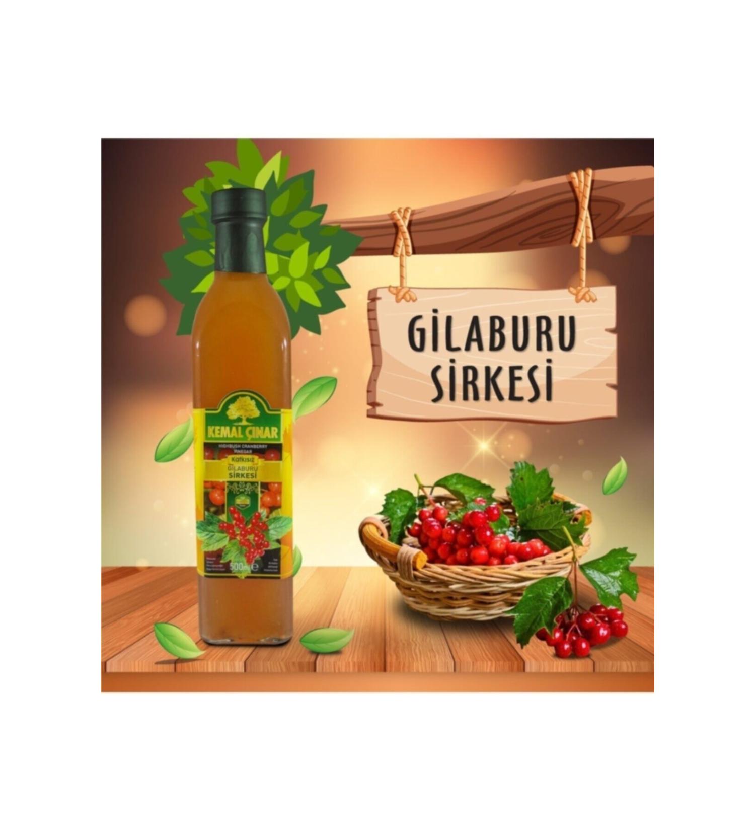 Kemal nar Additive-Free Natural Gilaburu Vinegar 2 Liters