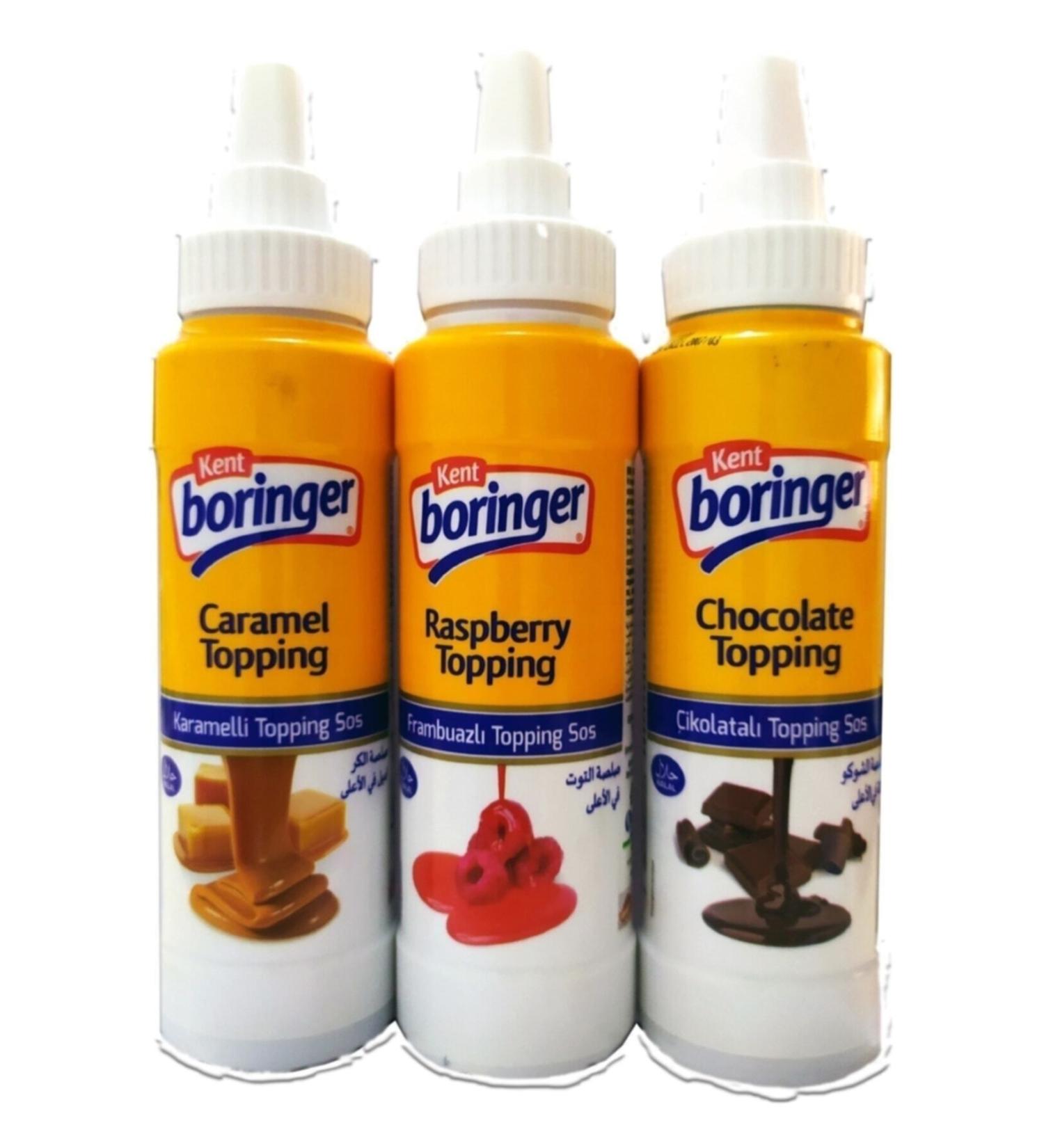 Kent Boringer Topping Sauce 3 Pcs 3x300 gr