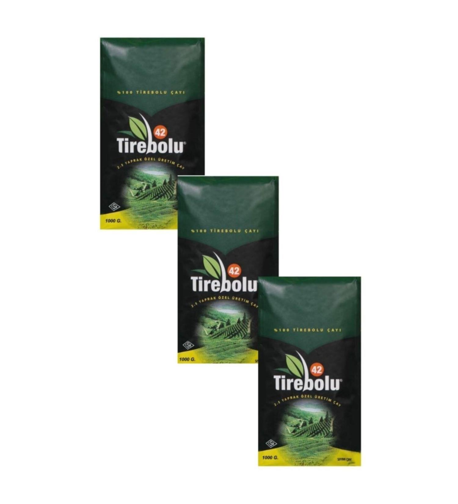 Tirebolu 42 Black Loose Tea 1 Kg X 3 Pieces