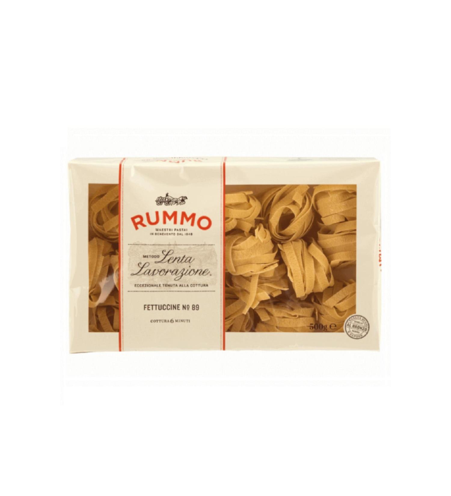 Rummo Fettuccine Pasta (THICK FLAT SPAGHETTI) No:89 500 G
