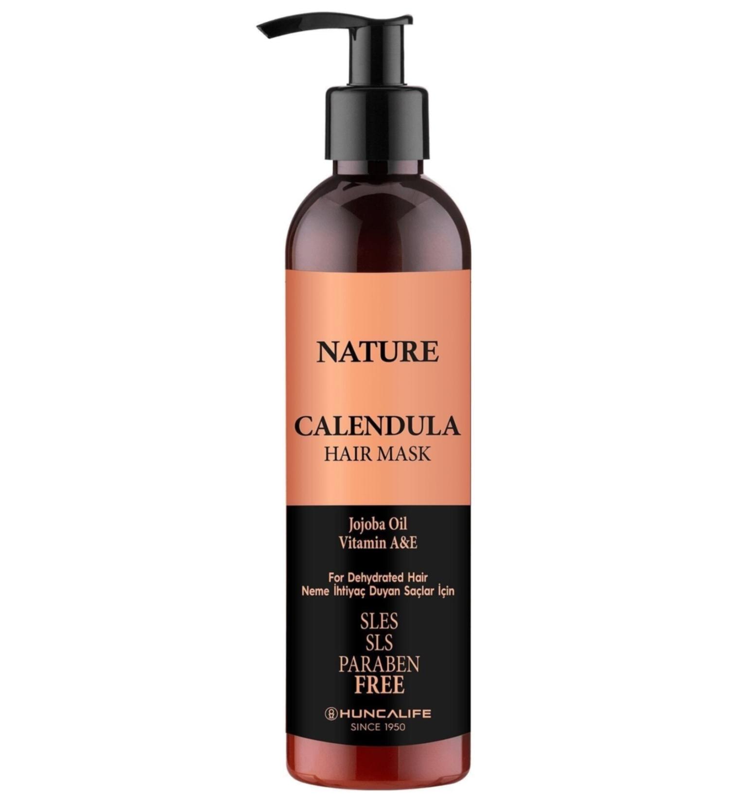 Huncalife Nature Calendula Intensive Moisture Mask 250 ml - 8690973721228