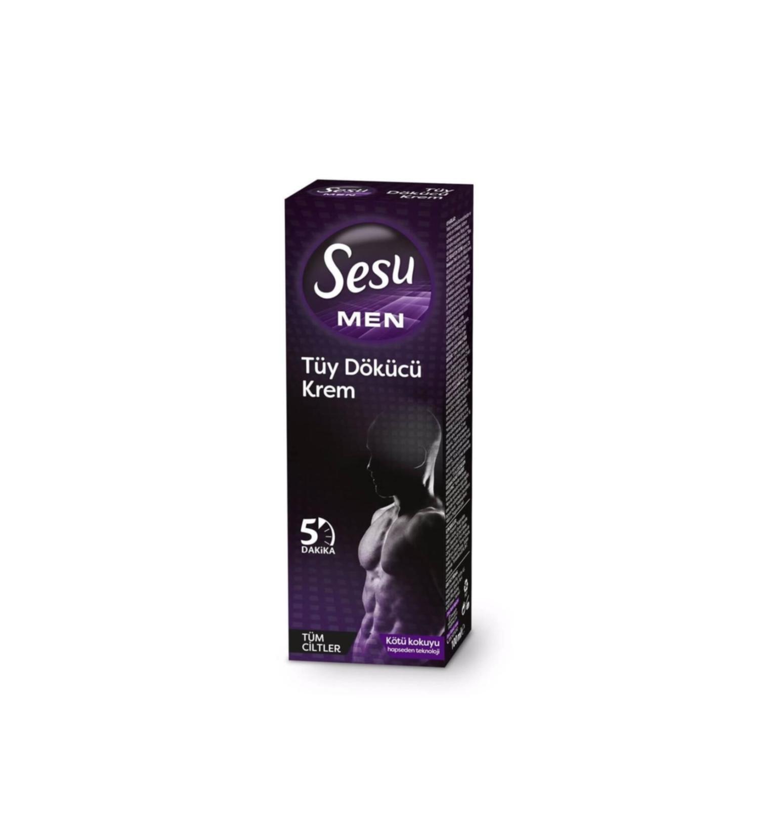 Sesu Hair Removal Cream Men 100 Ml
