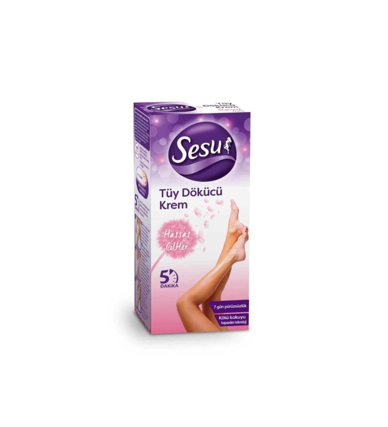 Sesu Hair Removal Cream Sensitive Skin 40 Ml