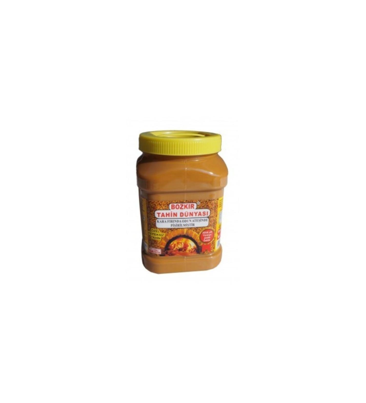 BOZKIR TAHINI WORLD Bran-Free Black Oven Tahini 935 Gr