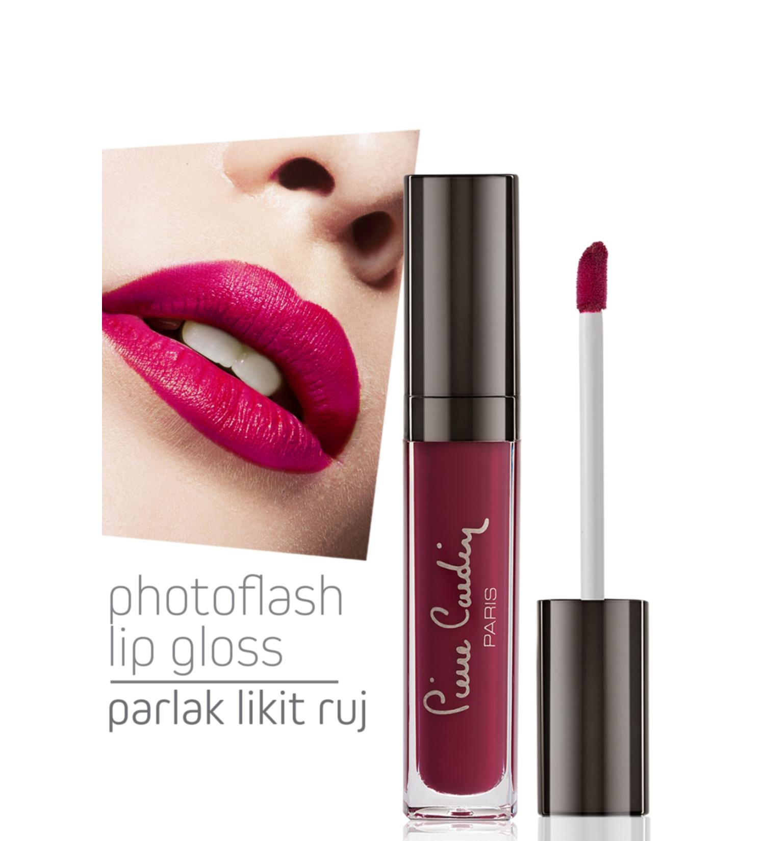 Pierre Cardin Photoflash Lipgloss Shiny Liquid Lipstick Royal Crimson Lip Gloss - Buy Online on GoSupps.com