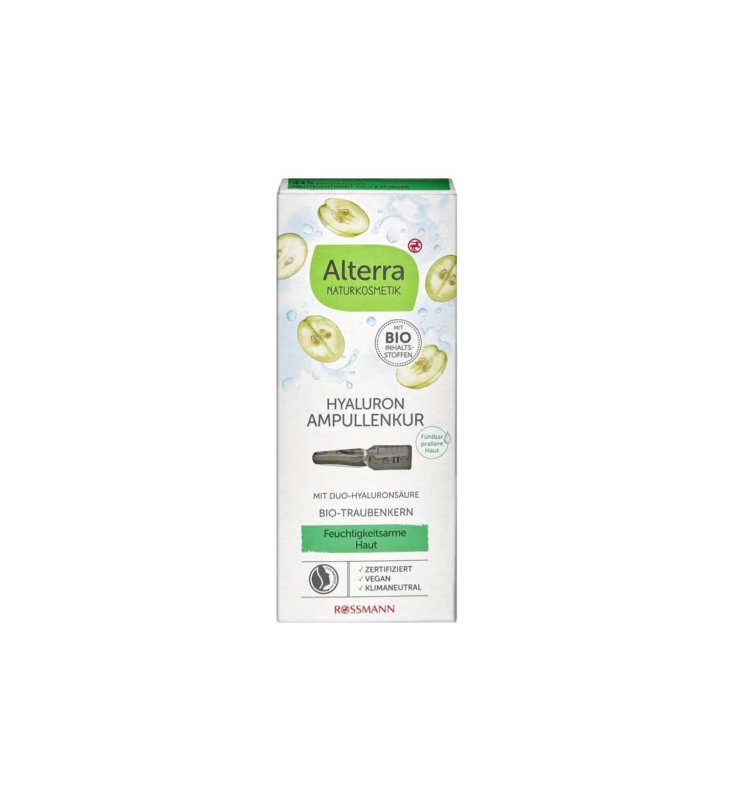 Alterra Concentrate Ampoule Cure Hyaluron Content - For Skin Types That Need Moisture 7x1 Ml
