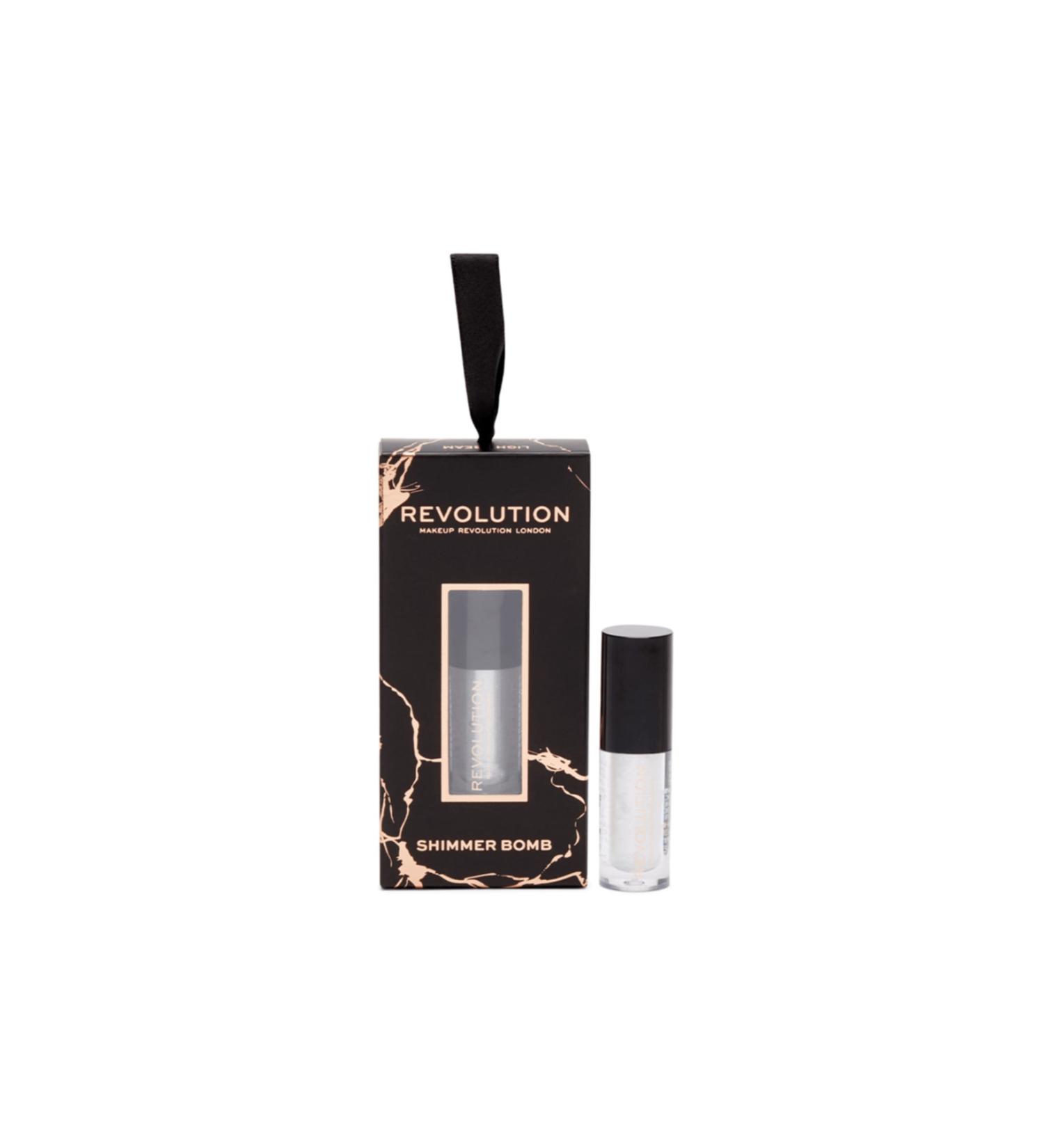 Revolution Shimmer Bomb Hanging Charm Lip Gloss Light Beam Set