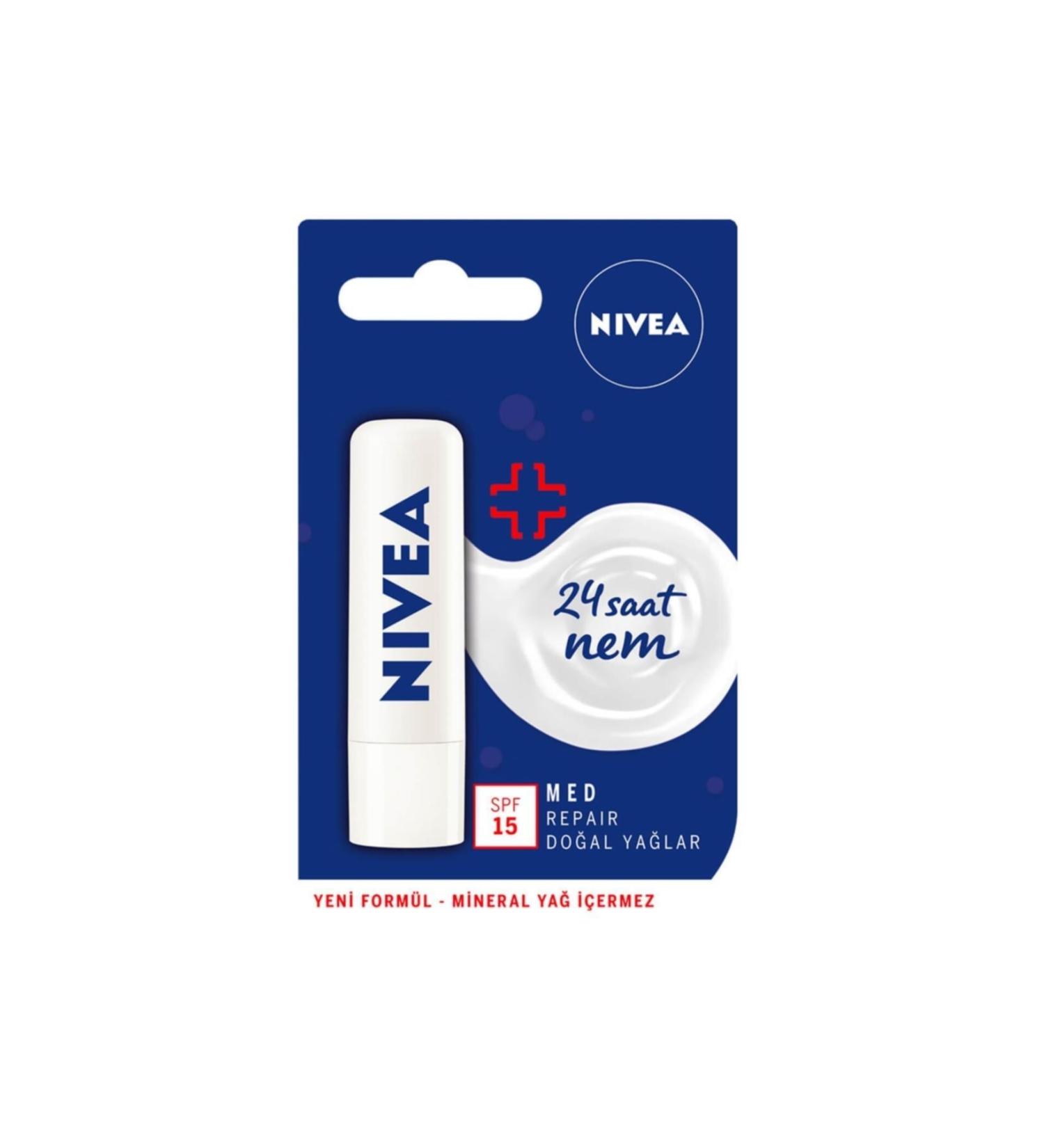 NIVEA Lip Care Cream Med Protect 4.8 Gr