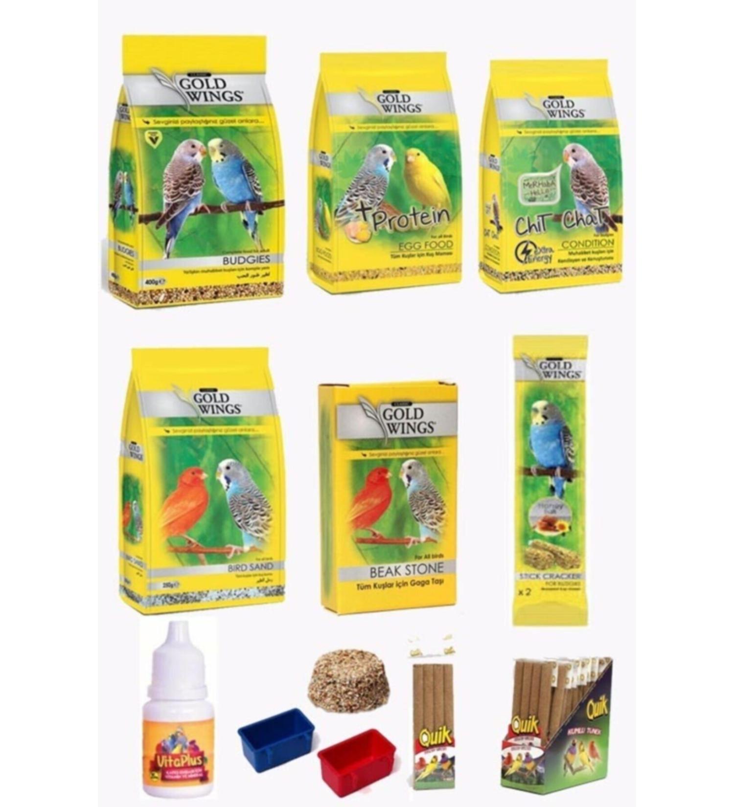 Enzoo Gold Wings Premium Budgie Food Package 11