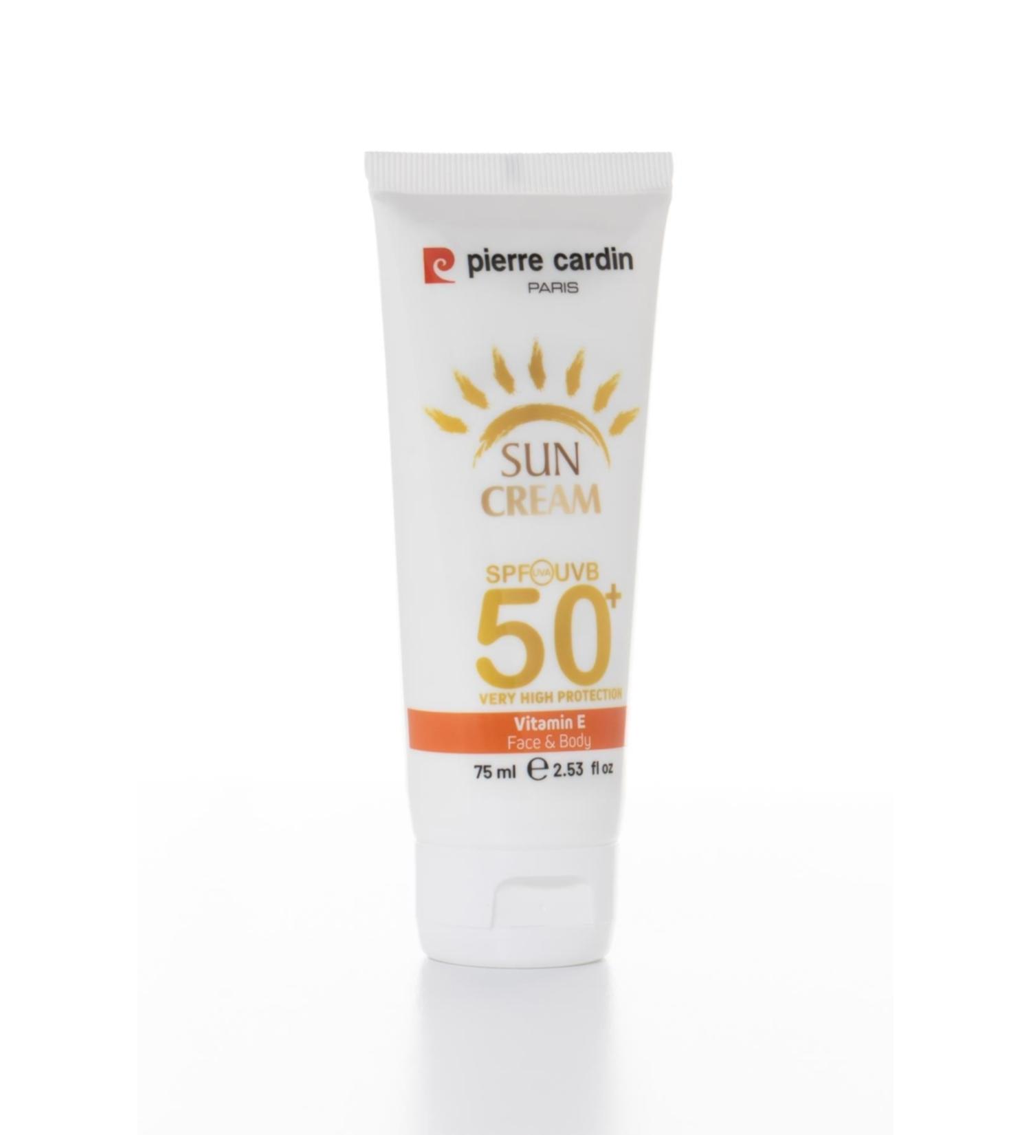 Pierre Cardin Protective Sun Cream 50+ Spf Very High Protection - 75 Ml - Buy Online on GoSupps.com
