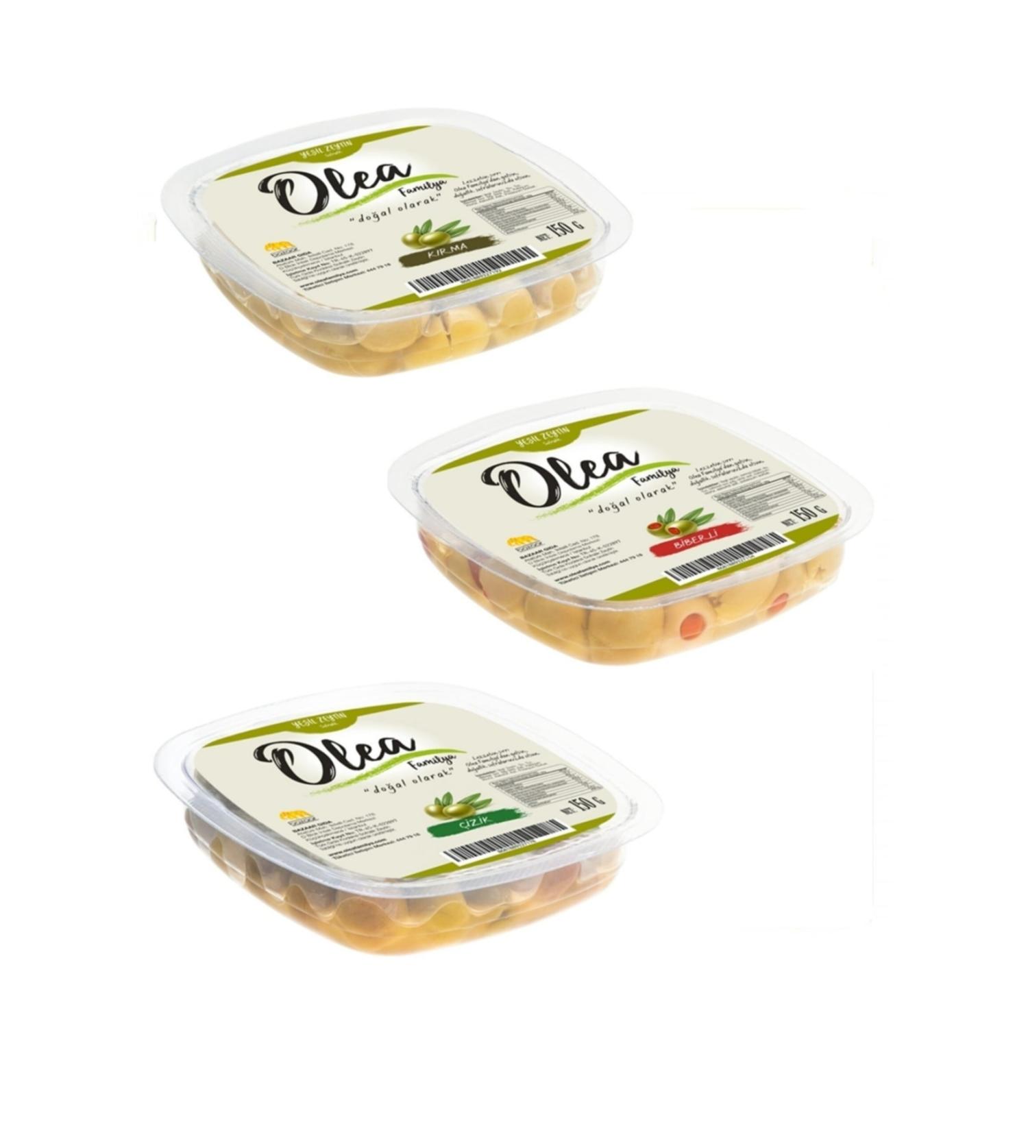 Olea Family Green Olive Set 150gr