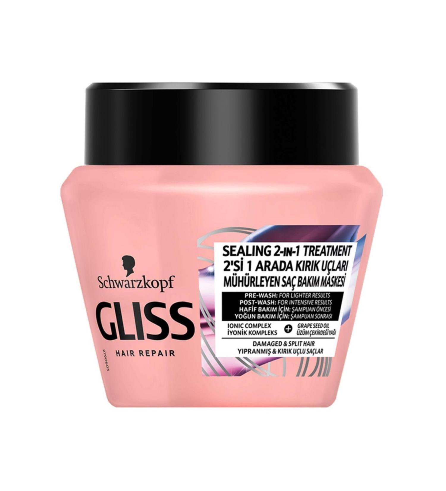 Gliss Schwarzkopf Gliss Split Hair Miracle Care Mask 300 Ml