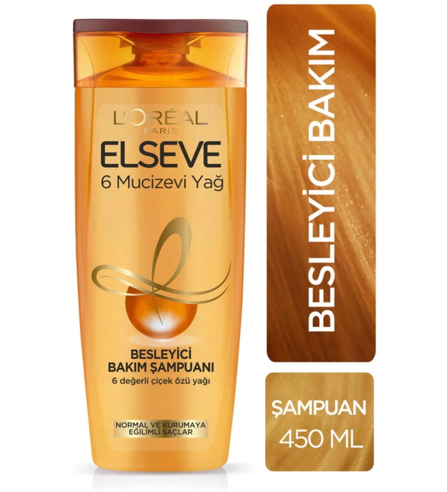 Elseve Brand: 6 Miraculous Oil Nourishing Shampoo 450 Ml Category: Shampoo