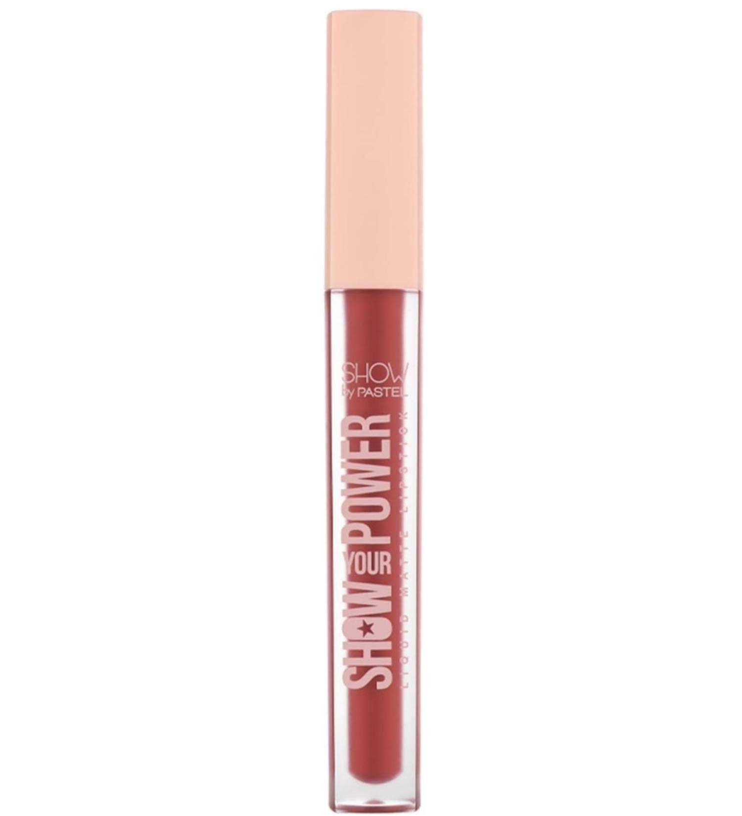 SHOW Brand: By Pastel Your Power Liquid Matte Lipstick 604 Category: Lipstick
