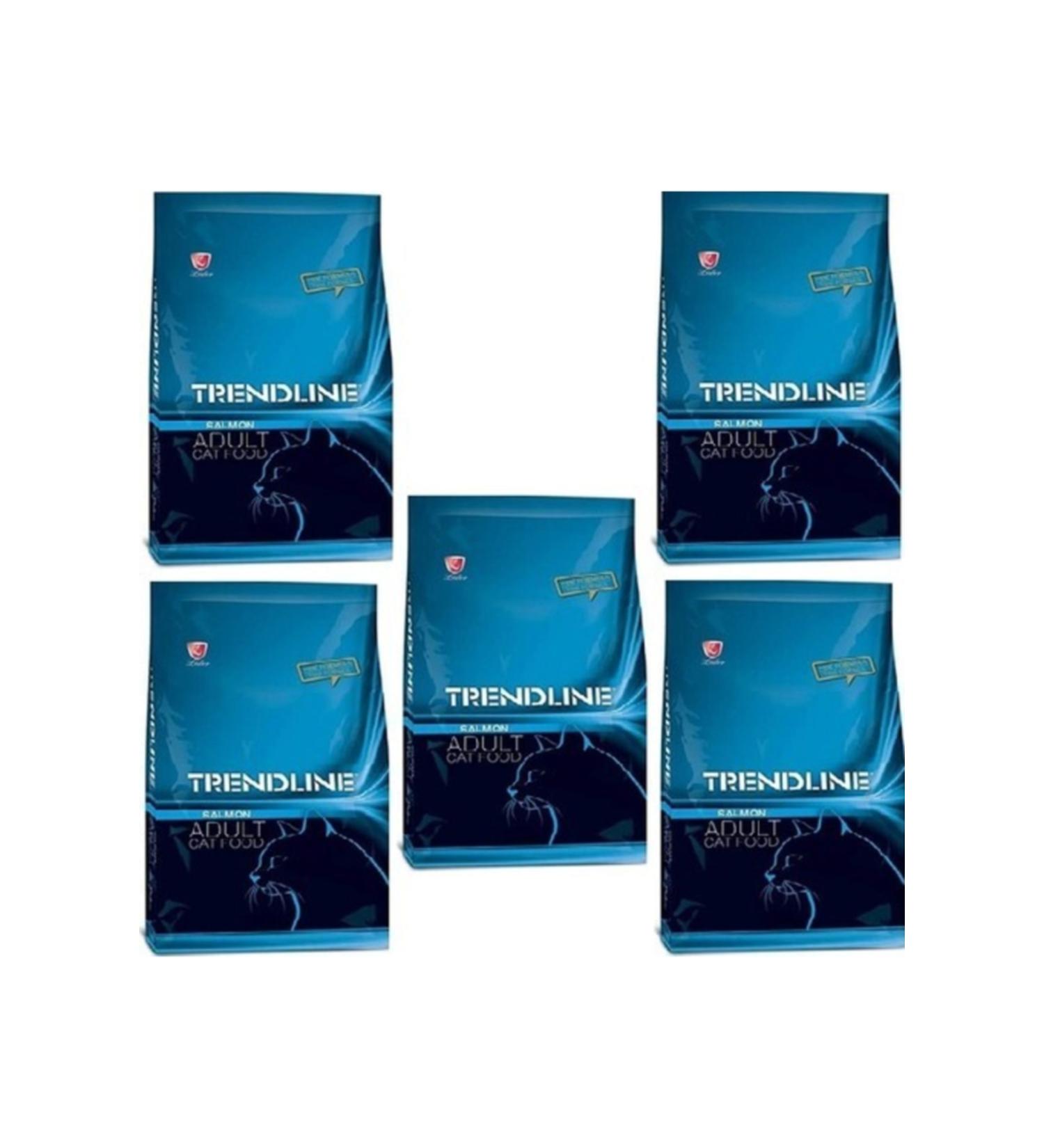Trendline Salmon Cat Food 5 X 1 Kg