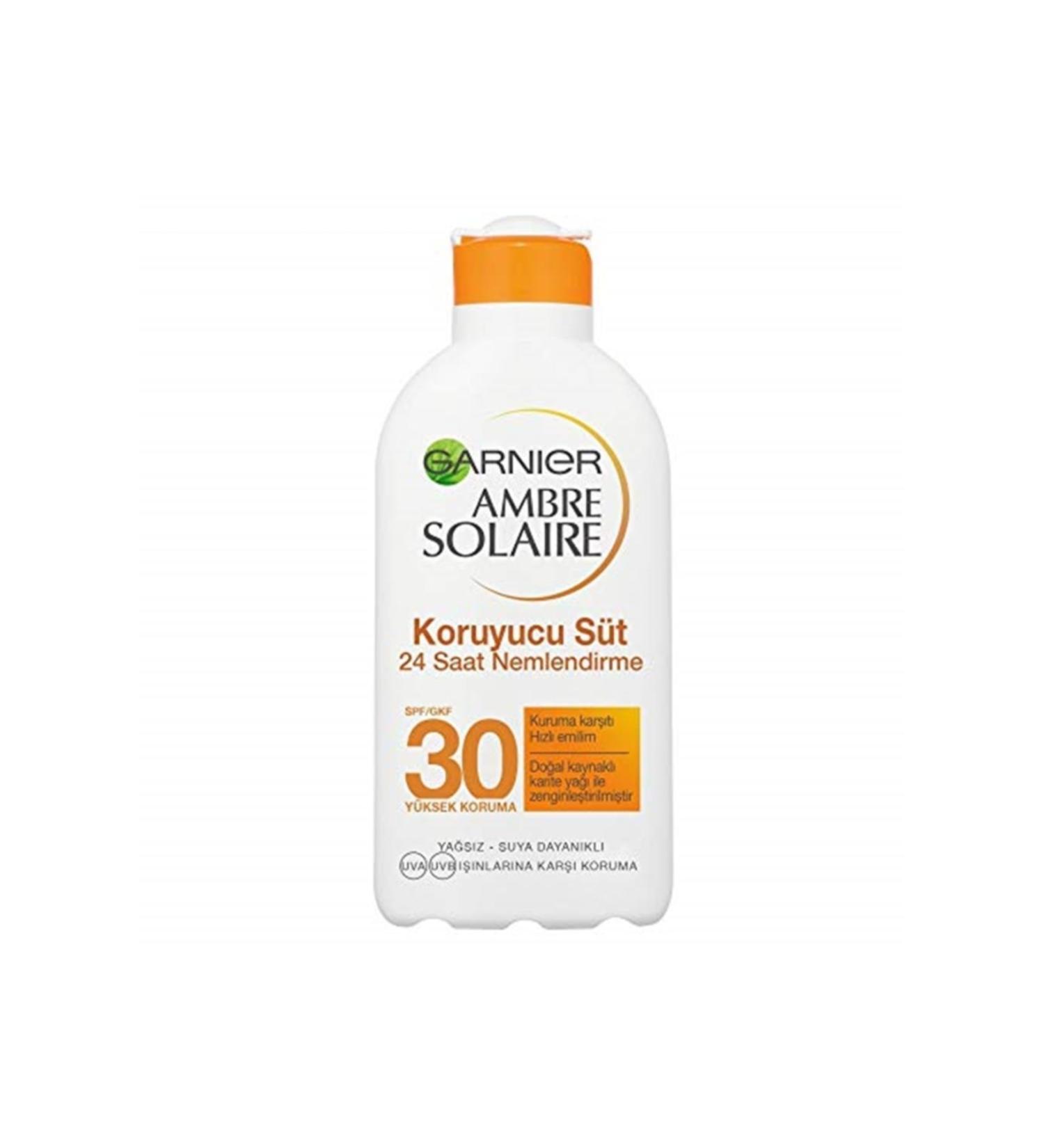 Garnier Skin Naturals Ambre Solaire Protective Milk Gkf30 200ml 1 X 200ml - Buy Online on GoSupps.com