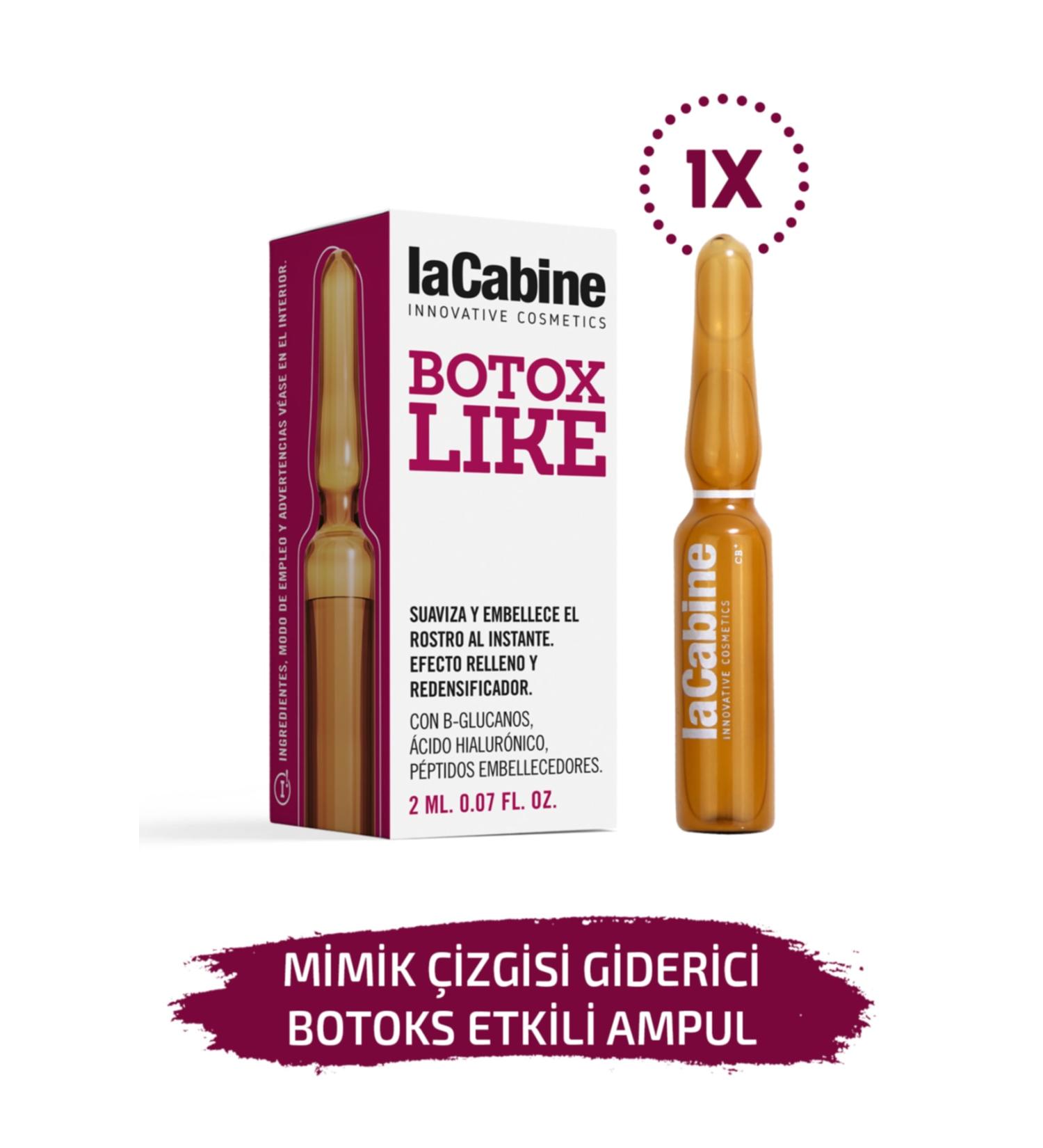LaCabine 1 Botox Effective Ampoule Expression Line Remover Botox Dermaroller Dermapen Face Serum - Buy Online on GoSupps.com