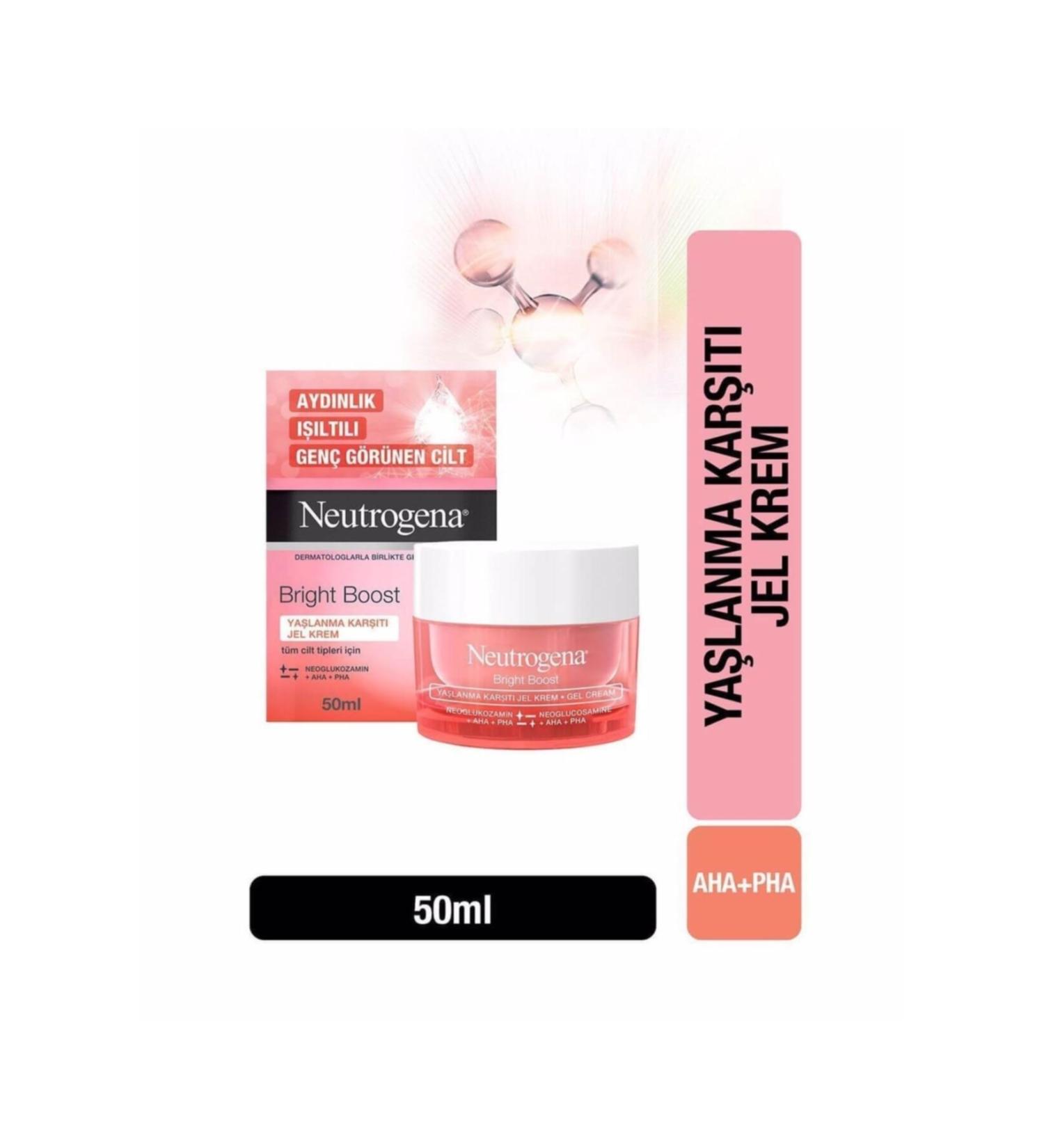 Neutrogena Brand: Anti-Aging Gel Cream Bright Boost 50 Ml Category: Hand Cream - Buy Online on GoSupps.com