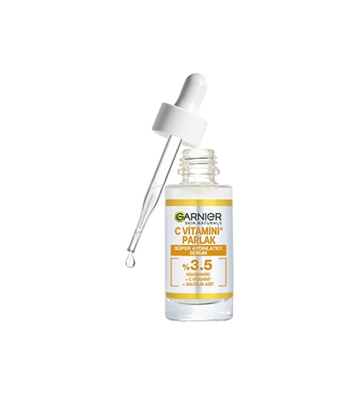Garnier Brand: Vitamin C Bright Super Brightening Serum 30 Ml Category: Face Mask - Buy Online on GoSupps.com