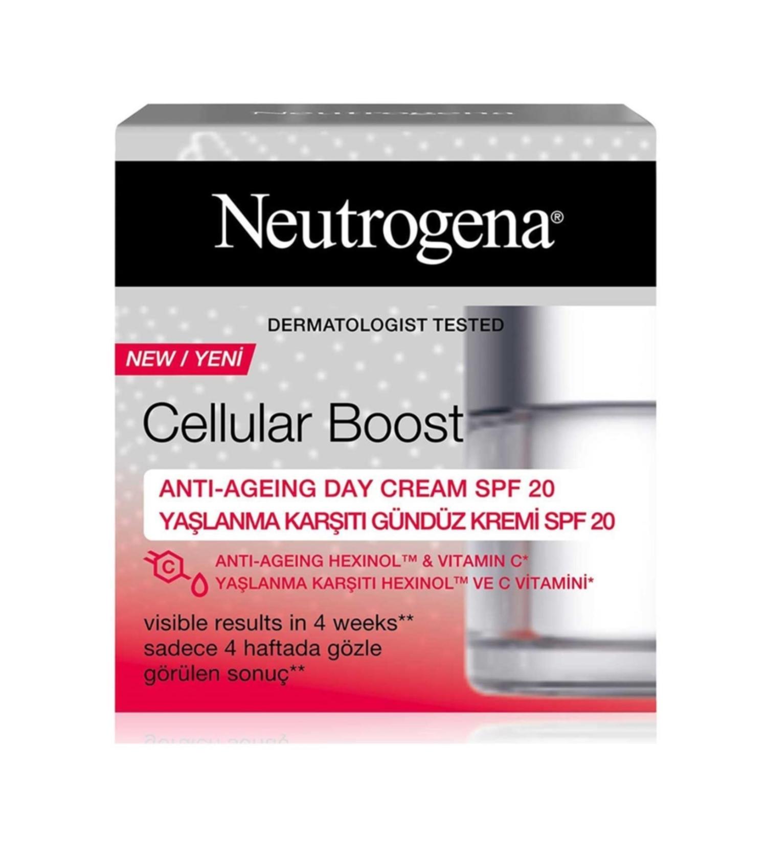 Neutrogena Brand: Cellular Boost Anti-Aging Day Cream 50 Ml Category: Face Cream