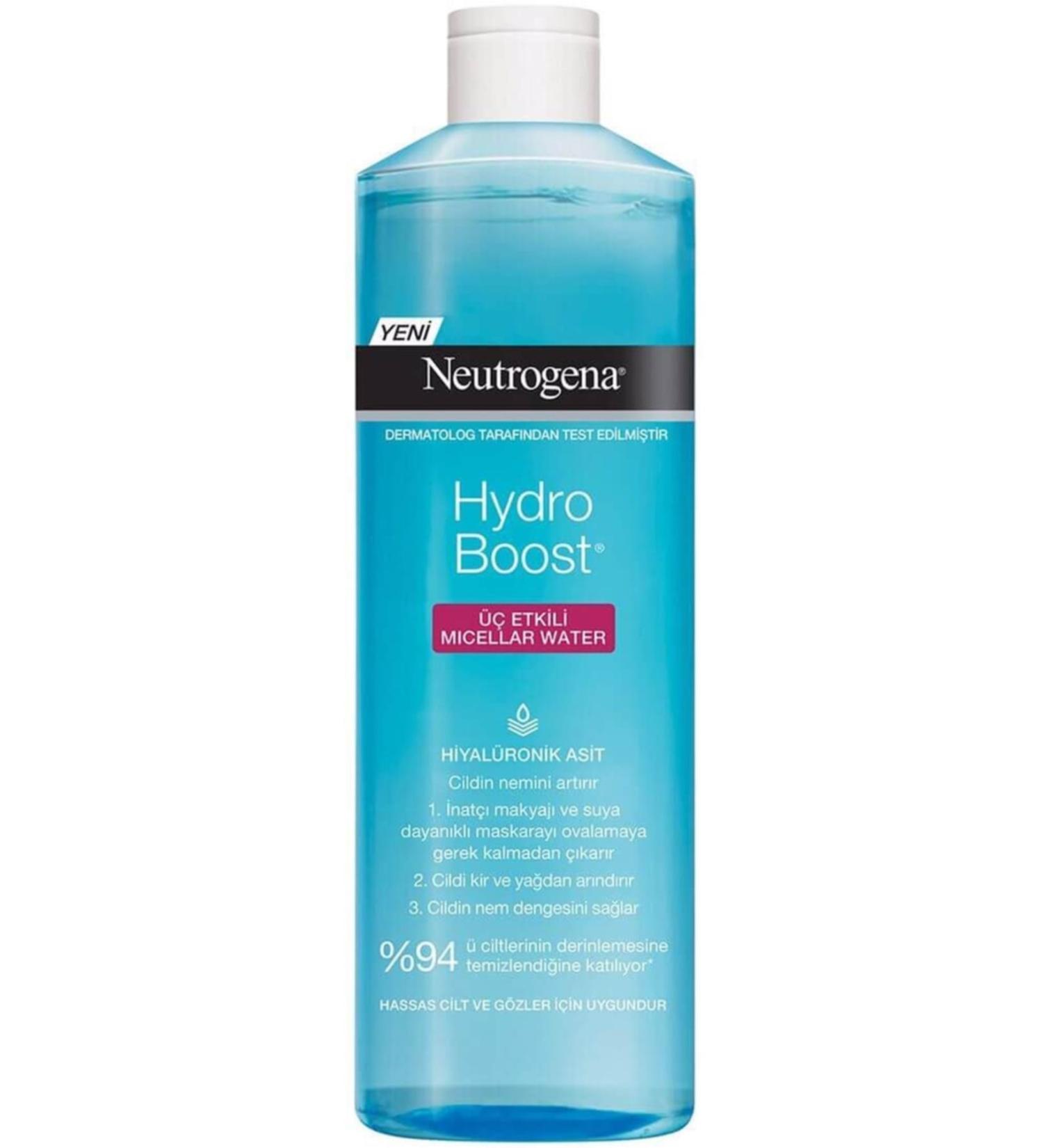 Neutrogena Brand: Make-Up Remover Water Hydroboost 400 Ml Category: Make-Up Remover