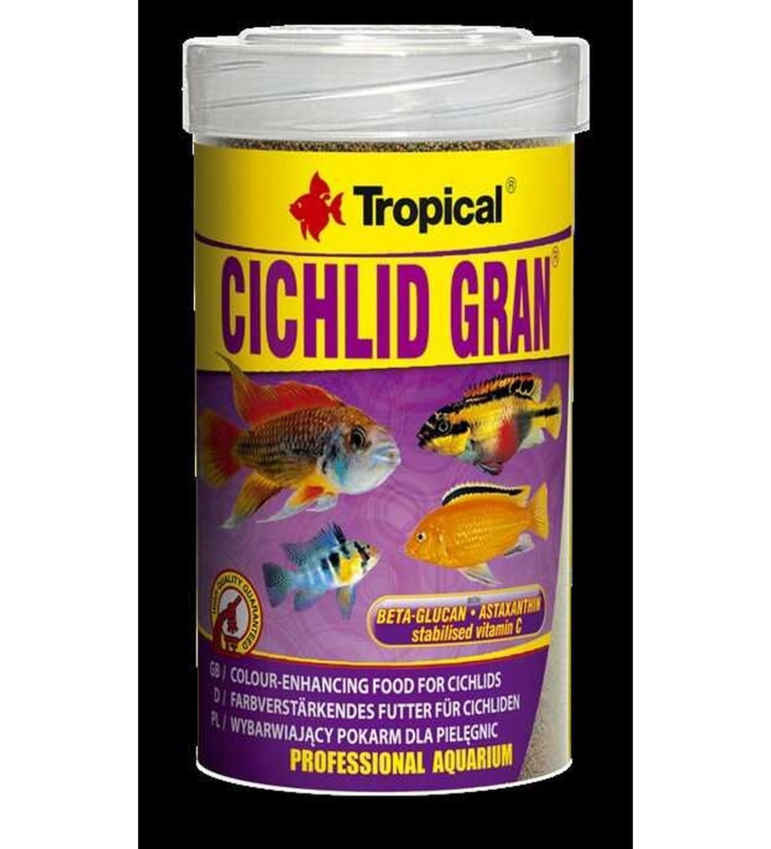 Tropical Cichlid Gran.100ml/55g