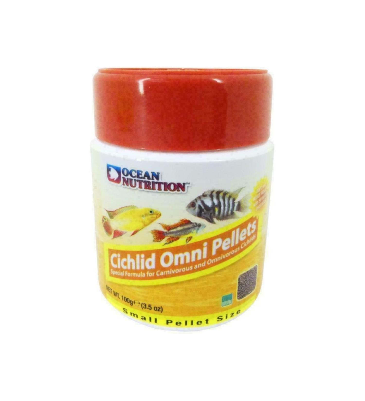 Ocean Nutrition Cichlid Omni Pellets Small 100gr (1mm)
