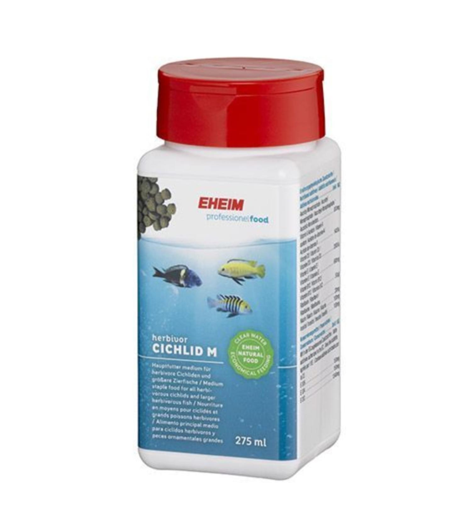 Eheim Cichlid Herbivorous Medium Granules 100gr Open