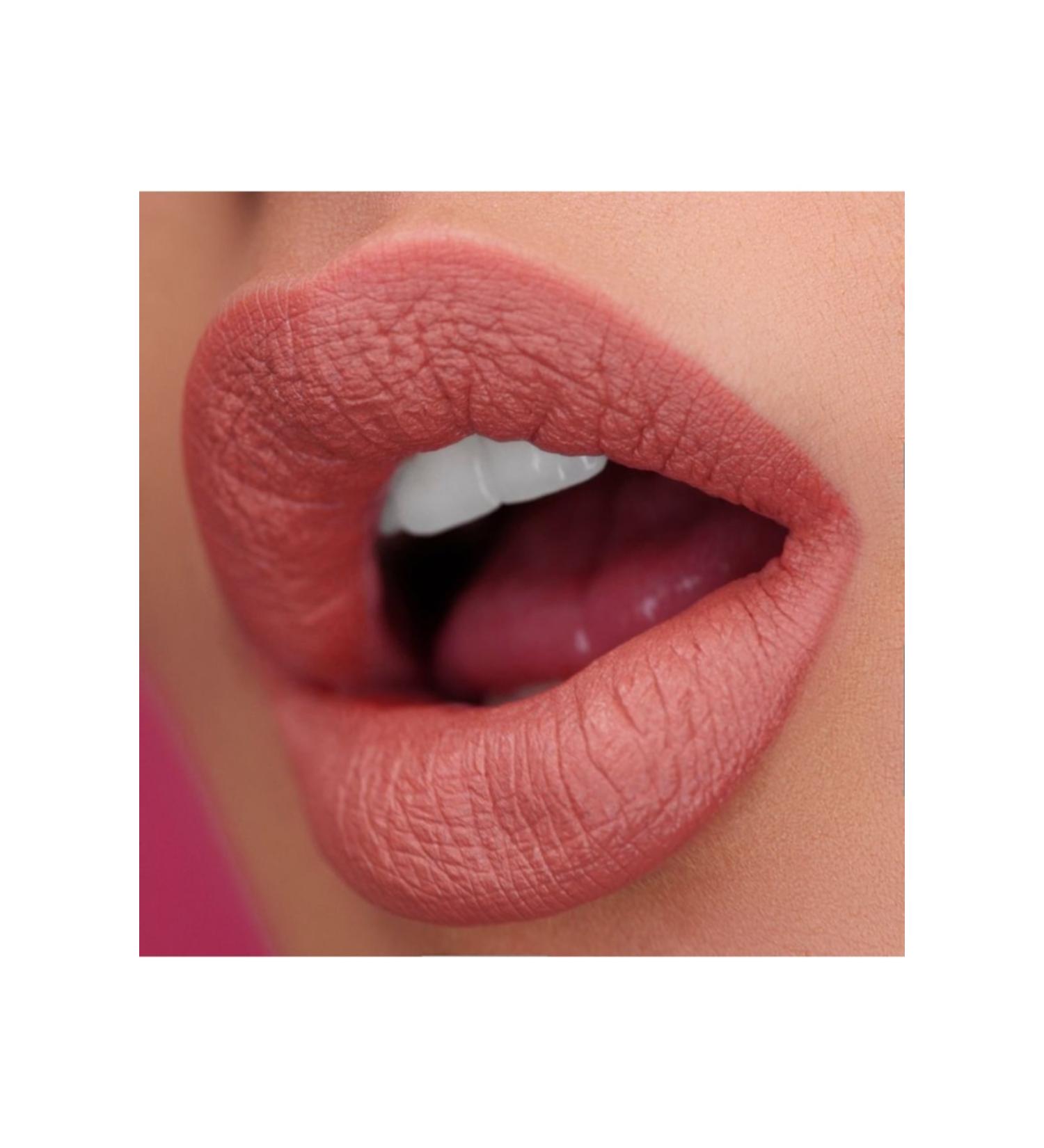 Faberlic Glam Team Pearlescent Lipstick Glamshine - Peach