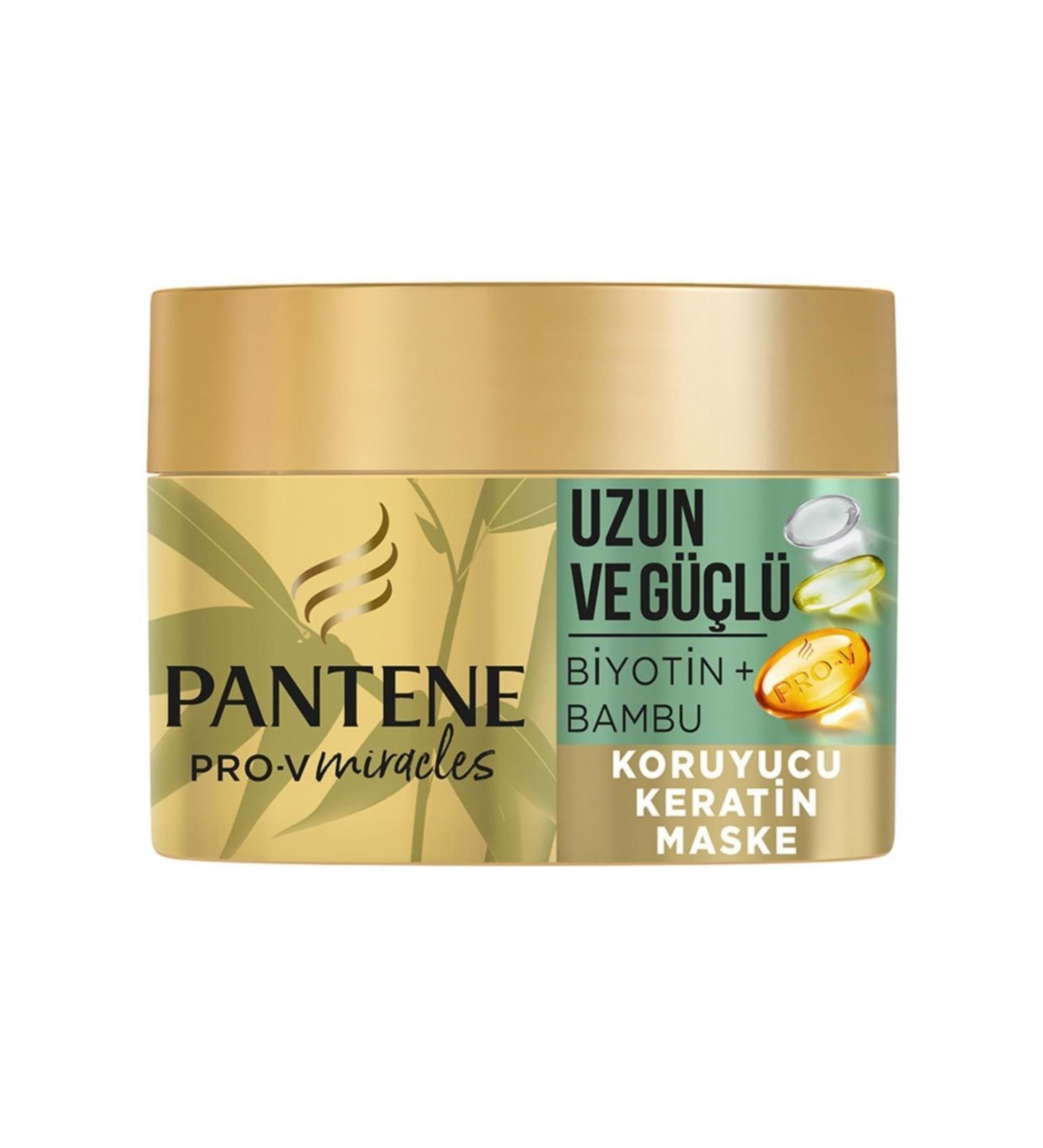 Pantene Bamboo and Biotin Long and Strong Series Mask 160ml